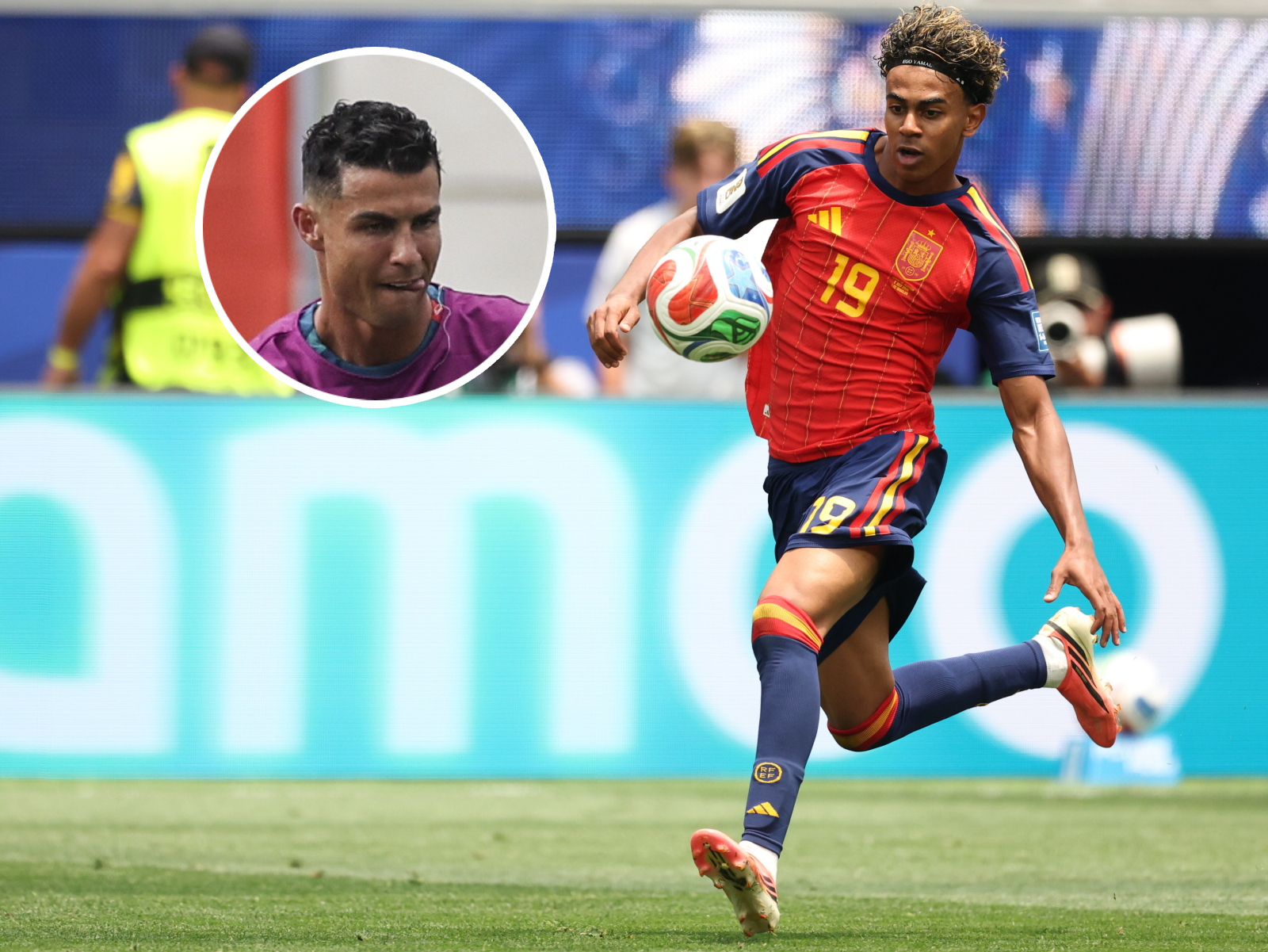 Yamal dostał pytanie o Ronaldo. "To byłby zaszczyt"