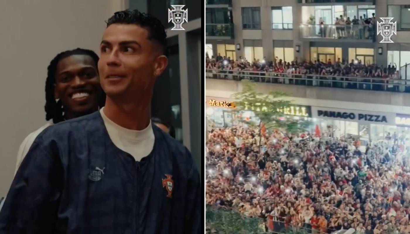 Ronaldo wyszedł do kibiców po awansie Portugalia – Chorwacja 2:1