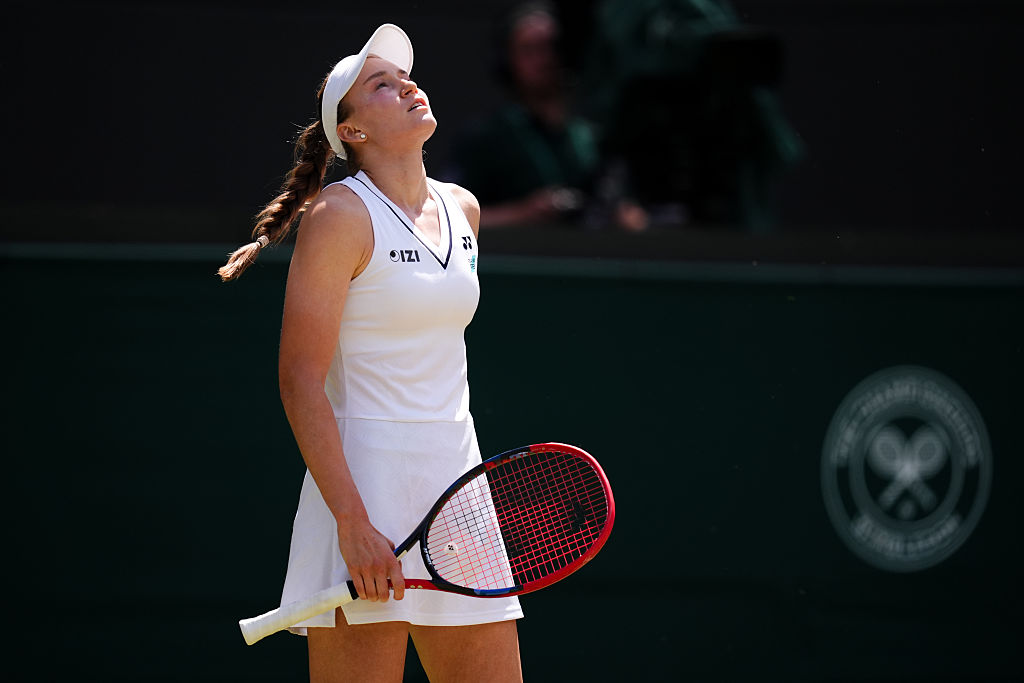Rybakina knocked out of Wimbledon in round three by Mertens