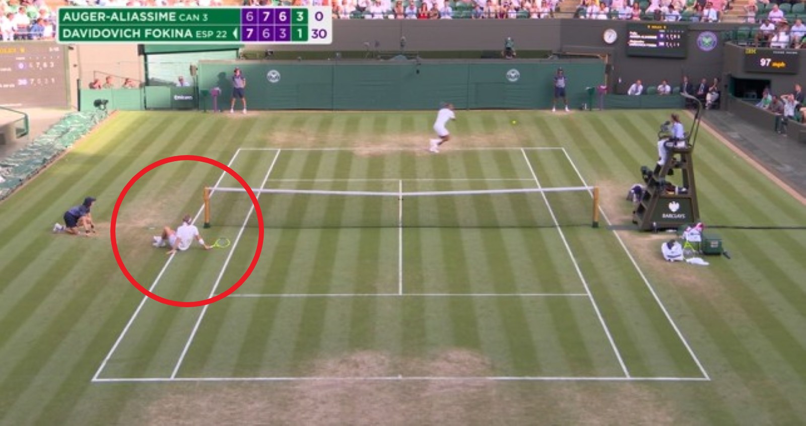 "Absolutne kino". Fenomenalna akcja na Wimbledonie