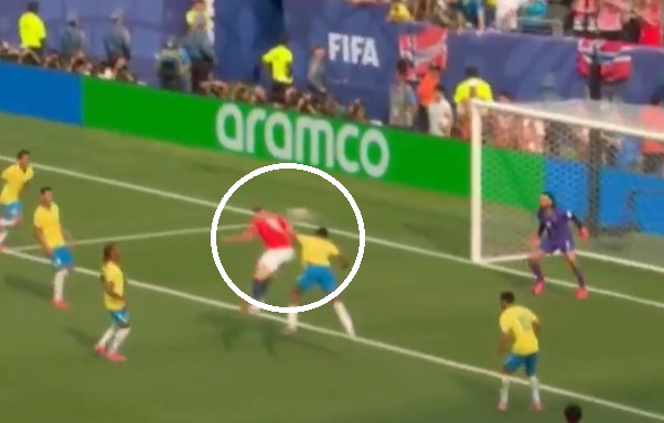 Kto jak nie on. Tak Haaland wprawił całą Norwegię w euforię [WIDEO]