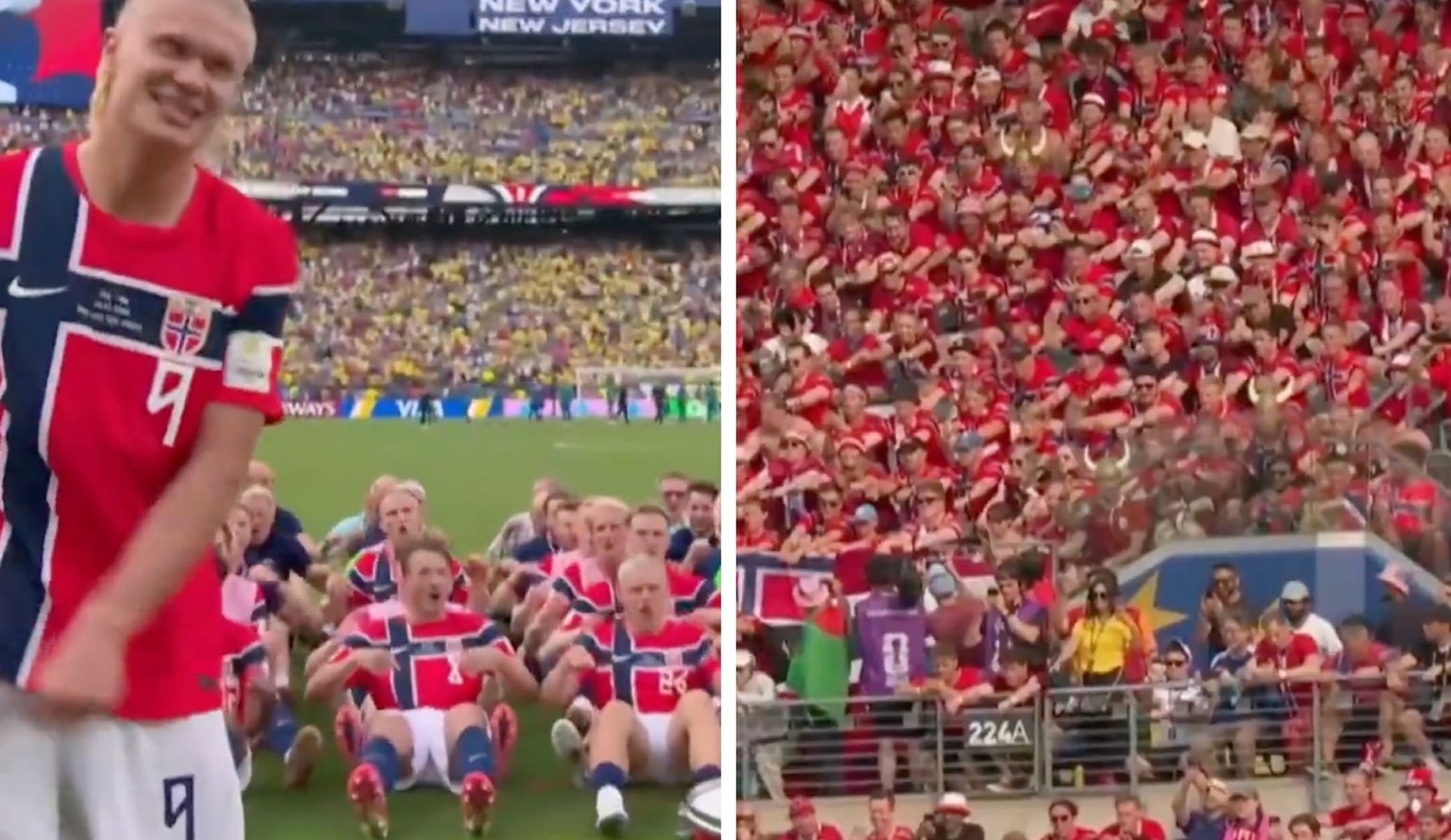 Haaland Drums Celebration as Norway Knock Brazil Out of World Cup