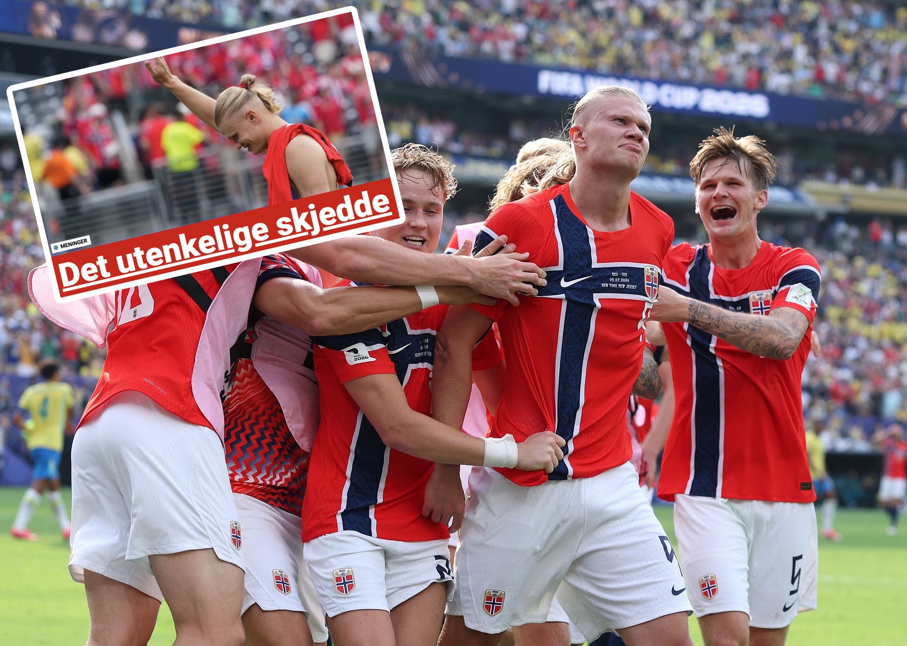 Norway Stuns Brazil at World Cup — Haaland and Nyland Hailed as Heroes