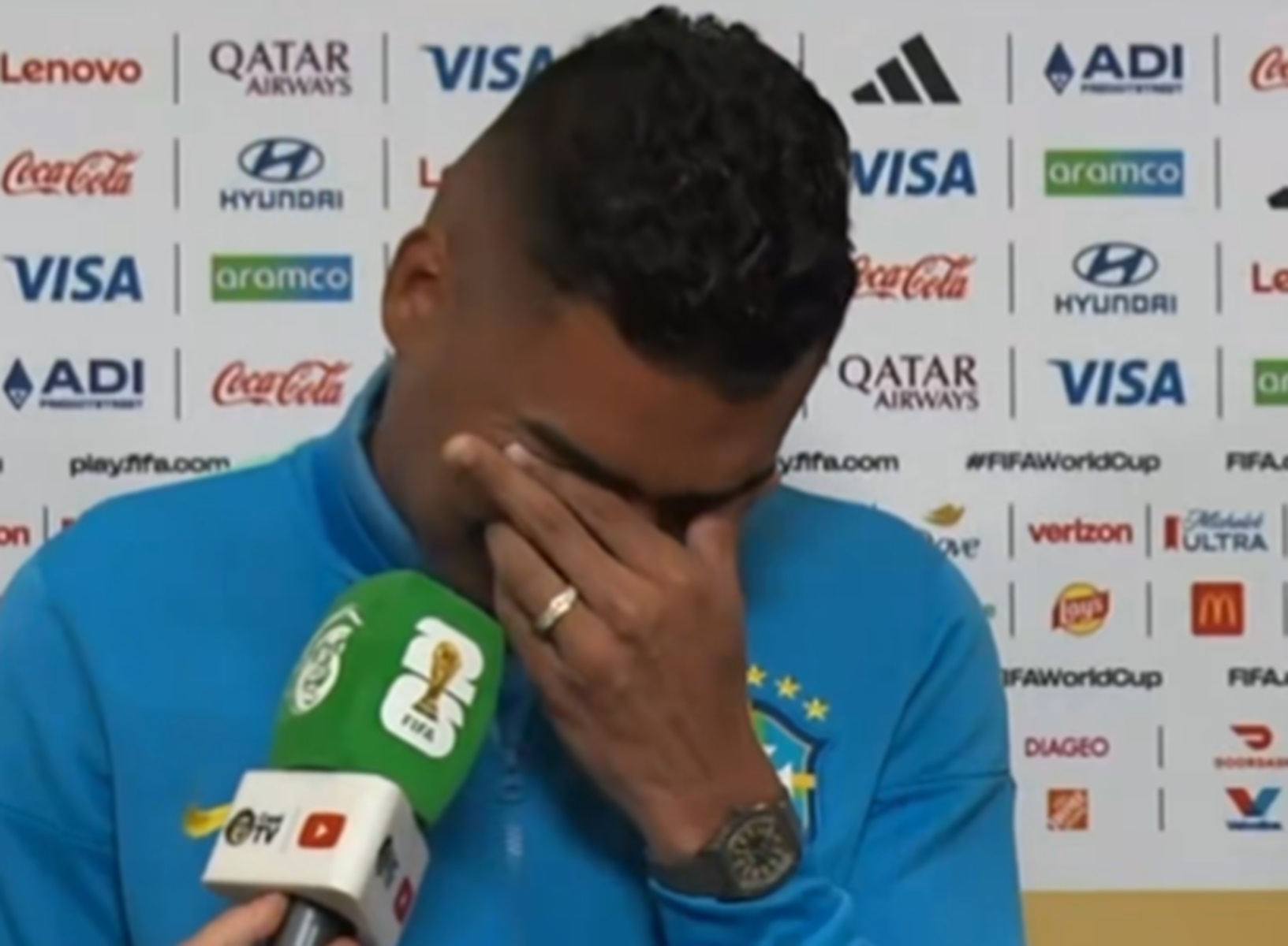 Casemiro w rozpaczy po odpadnięciu Brazylii z mundialu 2026 w 1/8 finału