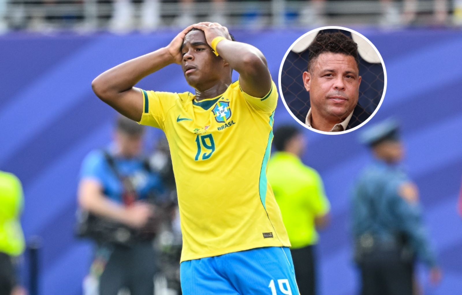 Ronaldo krytykuje Ancelottiego po odpadnięciu Brazylii z MŚ w 1/8 finału