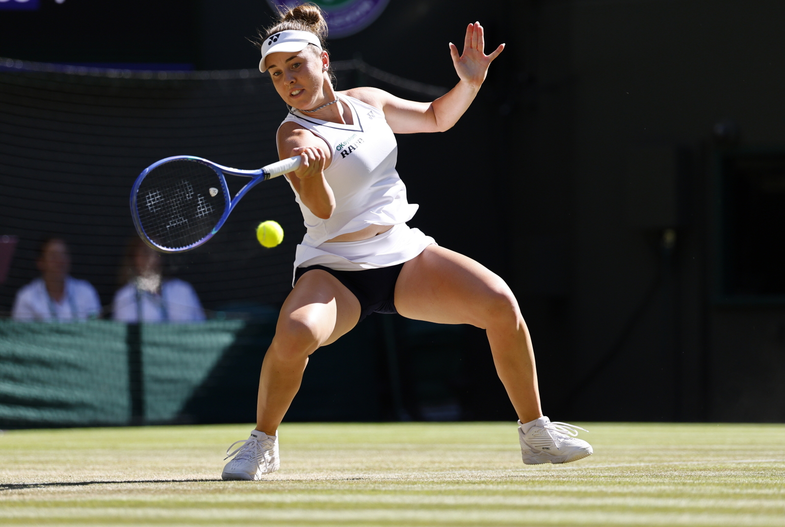Rewelacja nie hamuje na trawie. Zajęła ostatnie miejsce w ósemce Wimbledonu