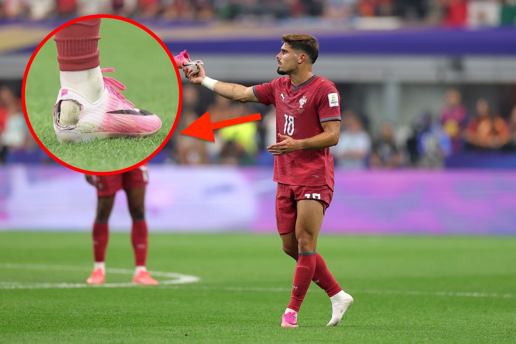 Pedro Neto grał z dziurą w bucie — to celowy zabieg, nie przypadek