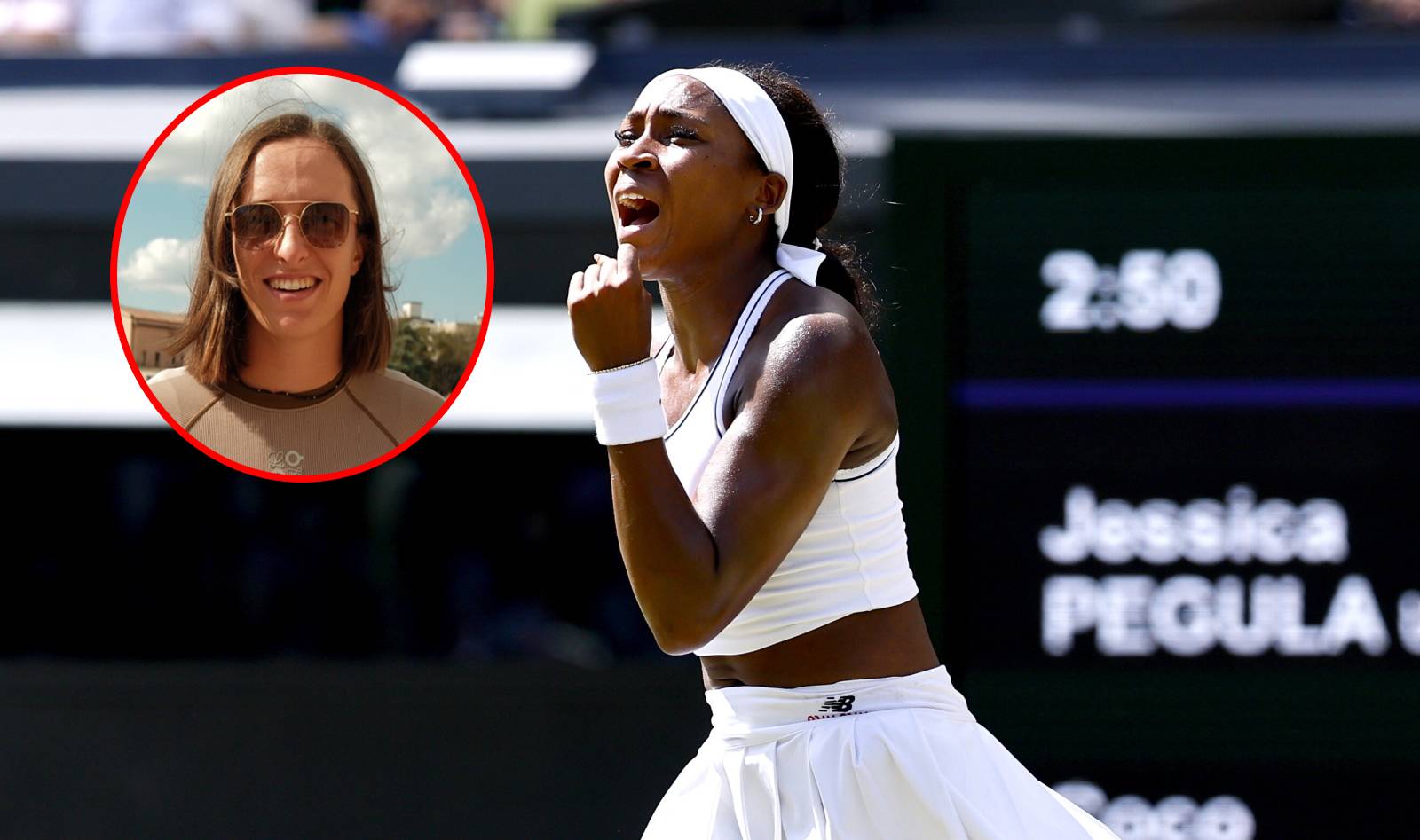 Może wygrać Wimbledon. Przyznała, iż to też dzięki Świątek