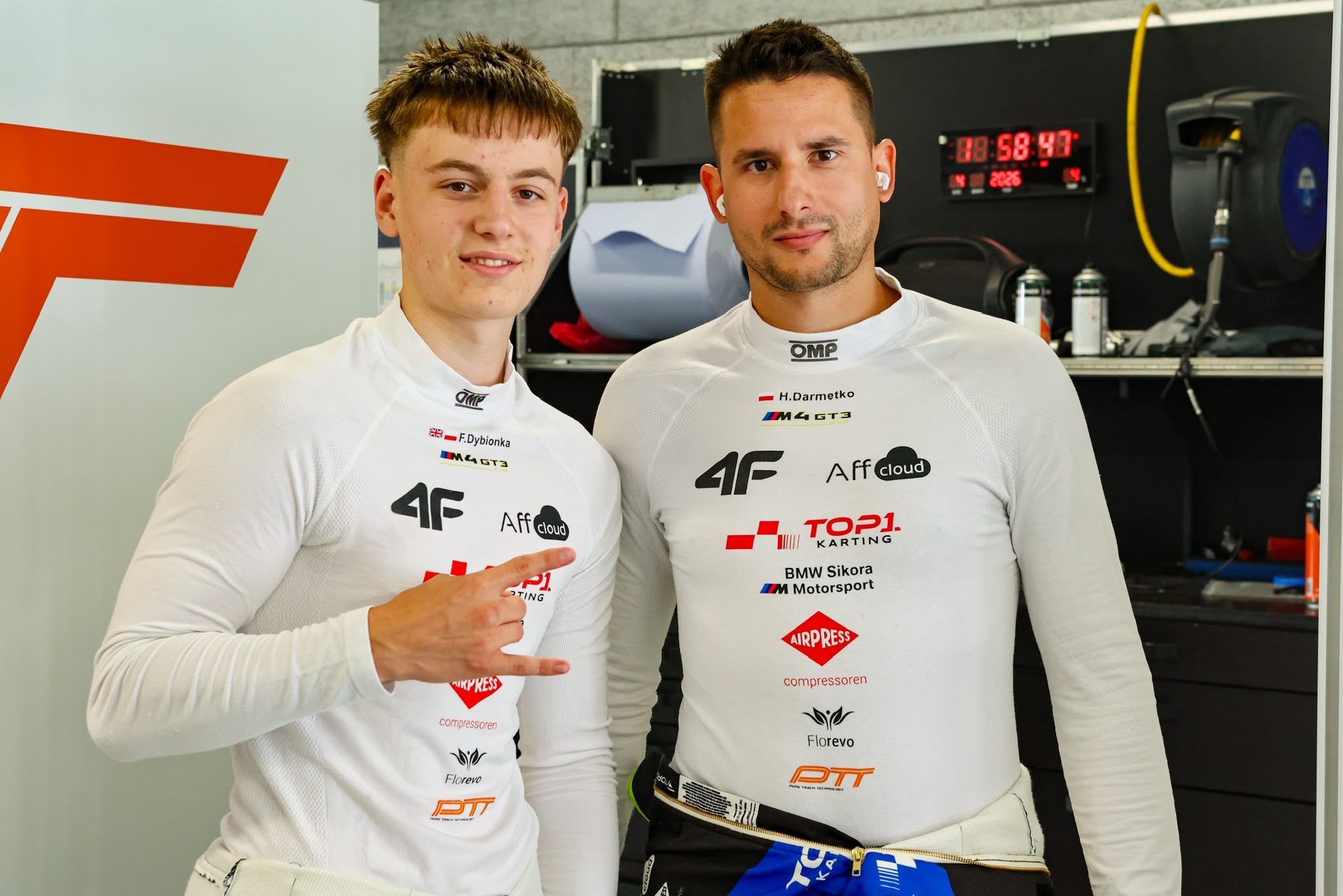 Dybionka and Darmetko score points in GT Open in Hungary