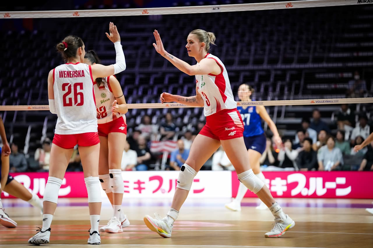 Liga Narodów: oto miejsce Polek w tabeli