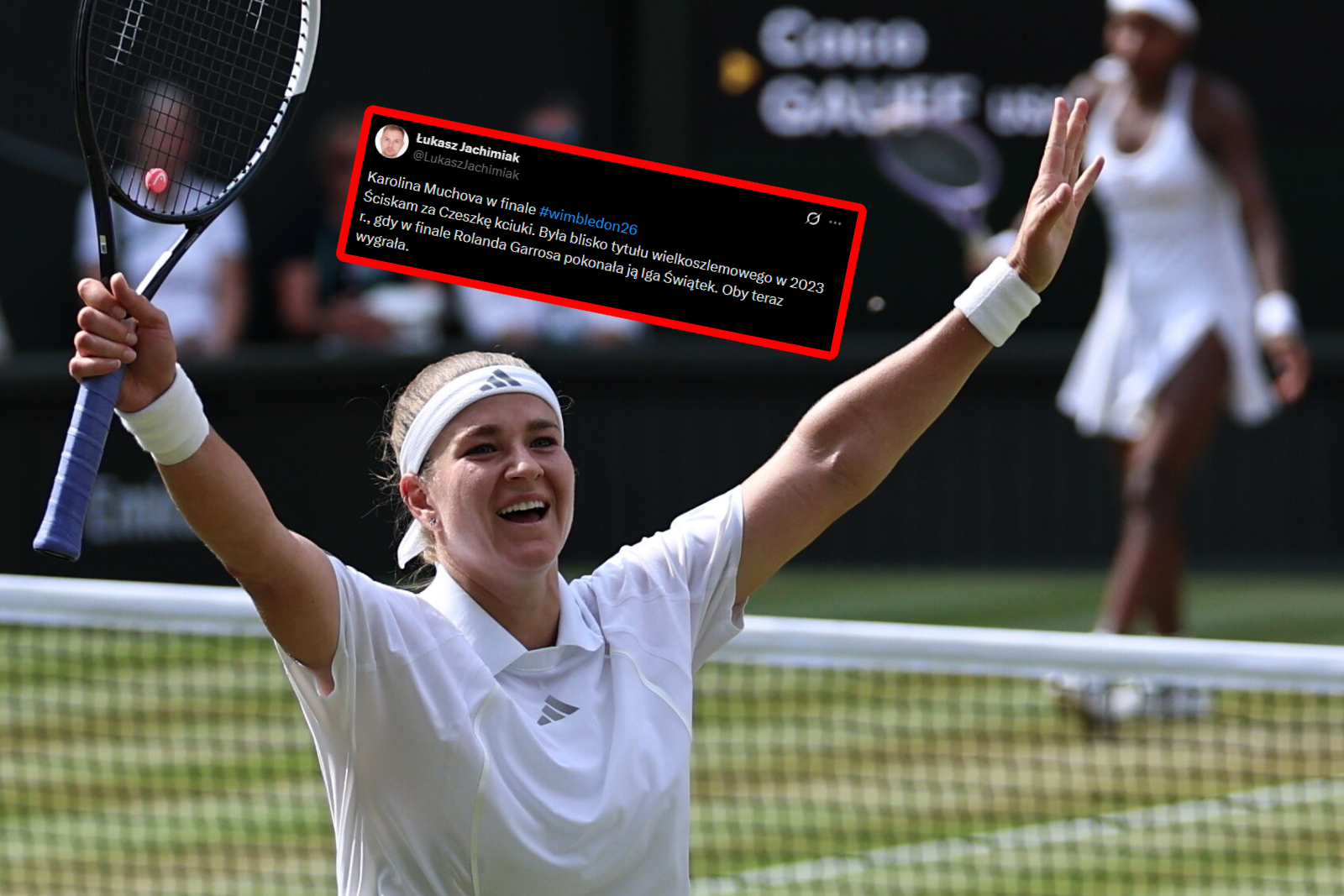 "Tenisowe arcydzieło". Jest głośno po tym, co się działo w półfinale Wimbledonu