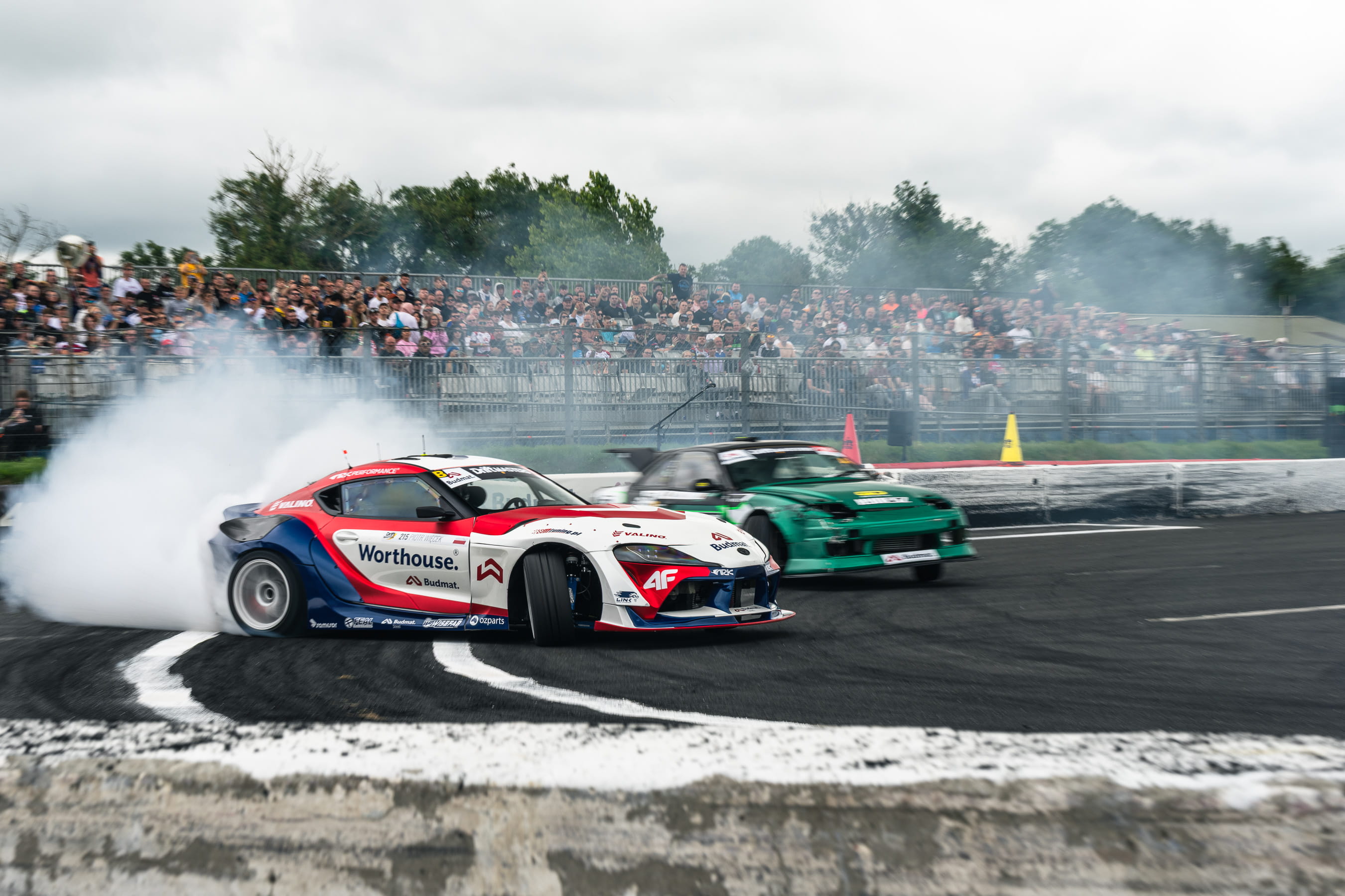 Paweł Korpuliński leads Drift Masters ahead of Finnish round at Ahvenisto