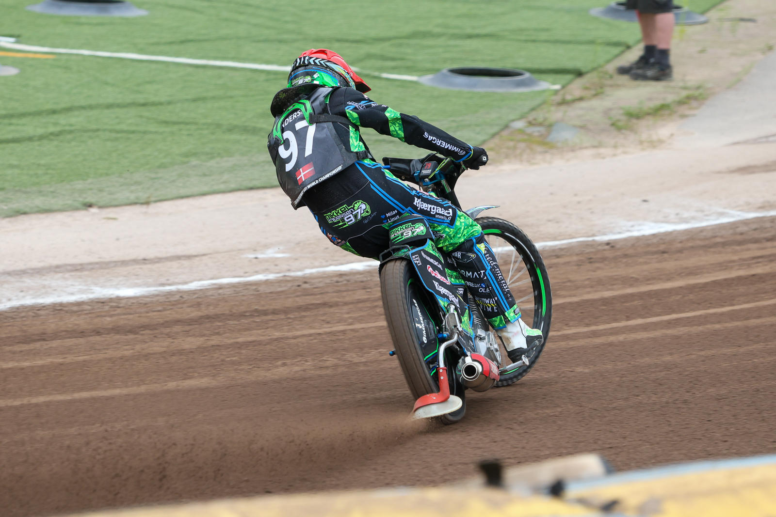 Mikkel Andersen returns from injury to finish on the SGP2 podium in Malilla