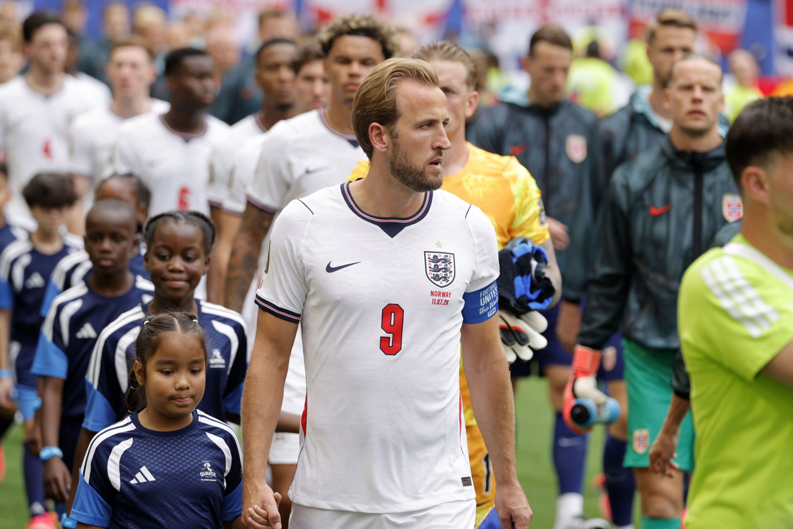 Kane wyrównał rekord Rooneya: 53 gole dla Anglii w ćwierćfinale z Norwegią