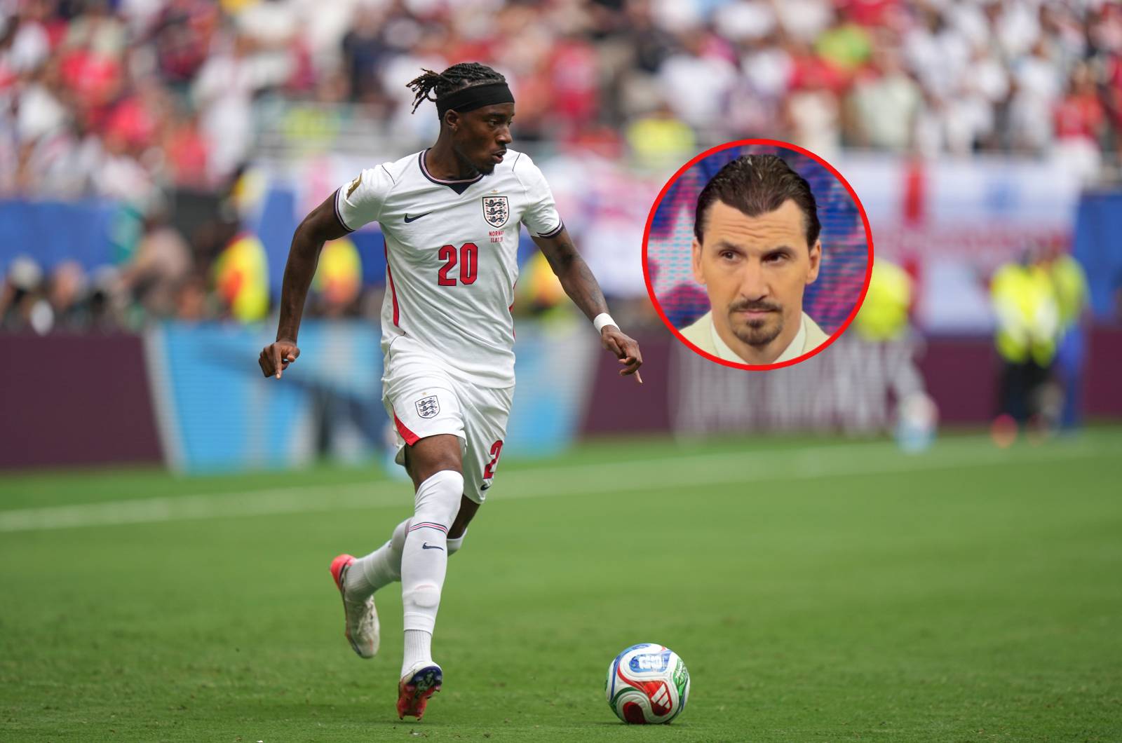 Ibrahimović nie miał litości dla Anglika. "Grają jednego mniej"