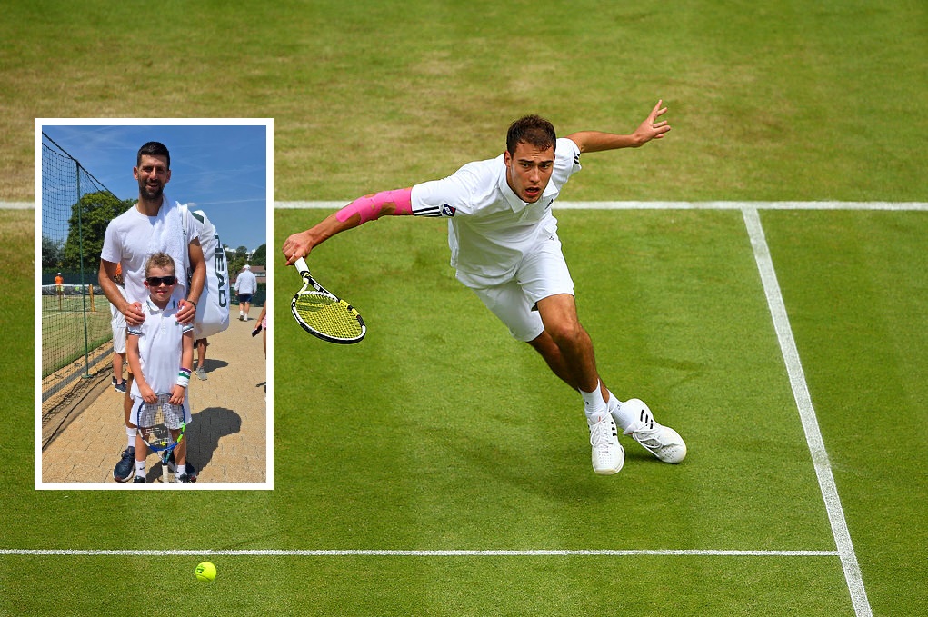 Jerzy Janowicz wrócił na Wimbledon — dla syna