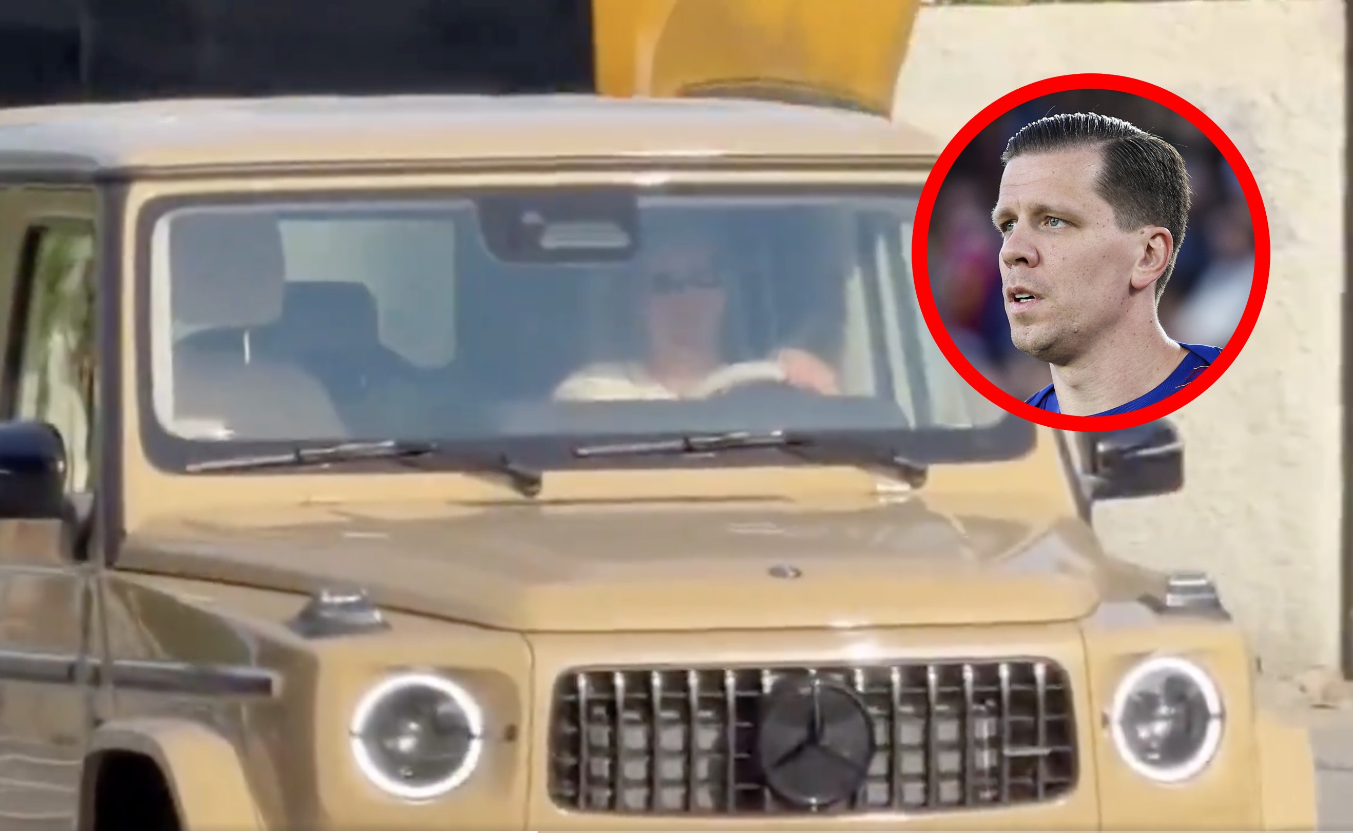 Barcelona wróciła do treningów. Tylko spójrz, czym przyjechał Szczęsny