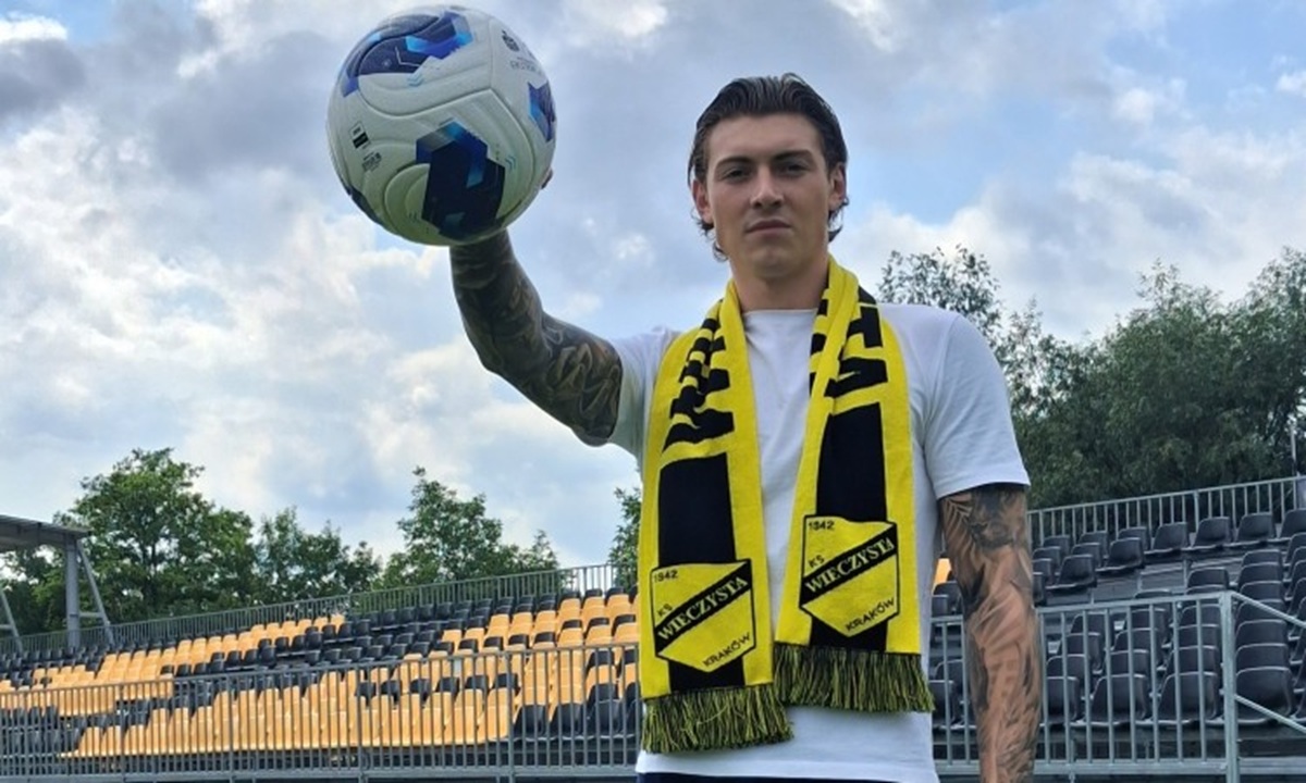 Wieczysta Kraków sign goalkeeper Nikola Cavlina on loan from Dinamo Zagreb