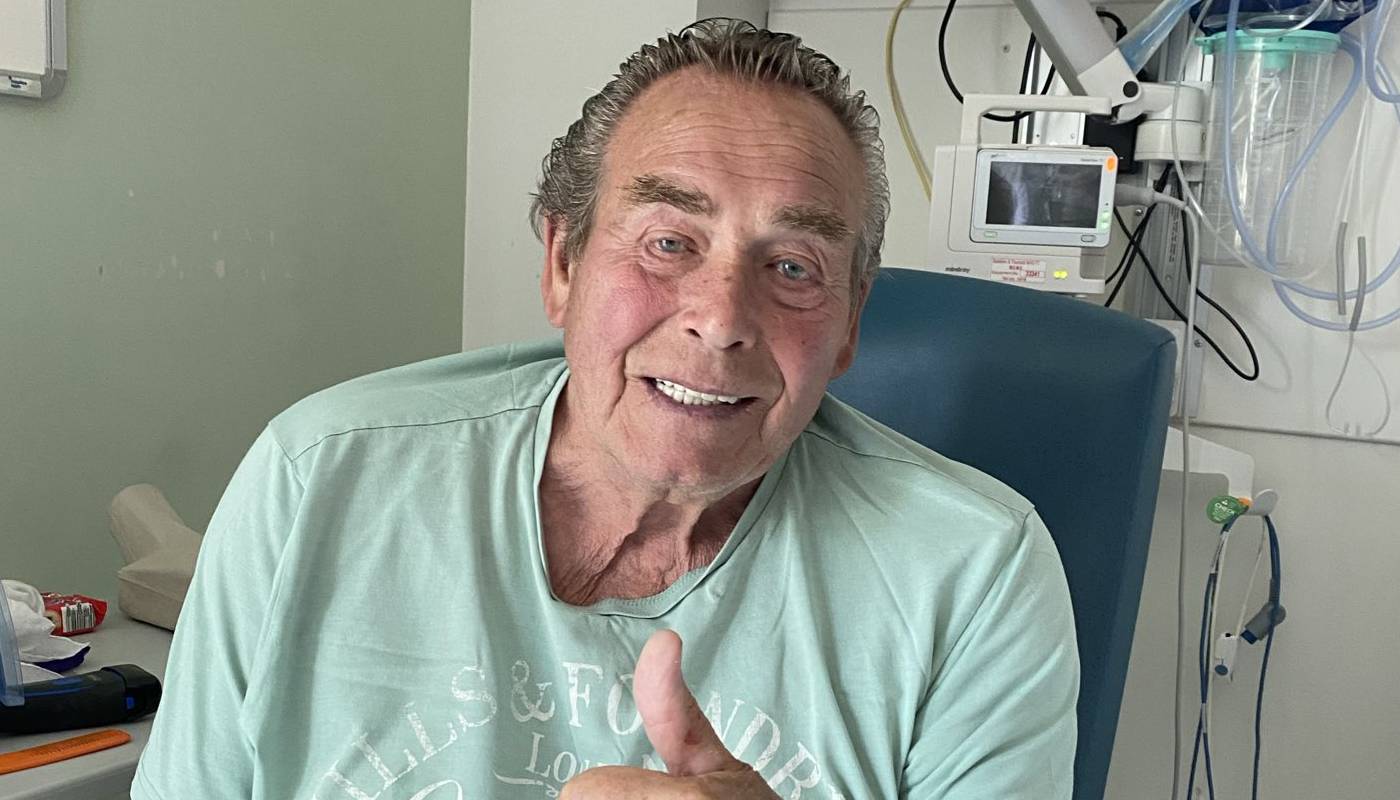 Jest już po operacji serca. Legendarny sportowiec zamieścił zdjęcie ze szpitala