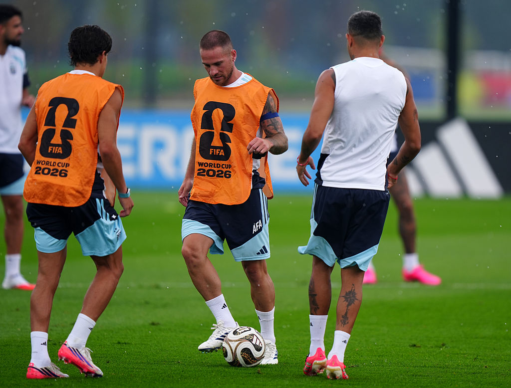 Wiadomo, dlaczego reprezentacja Argentyny mogła odbyć trening