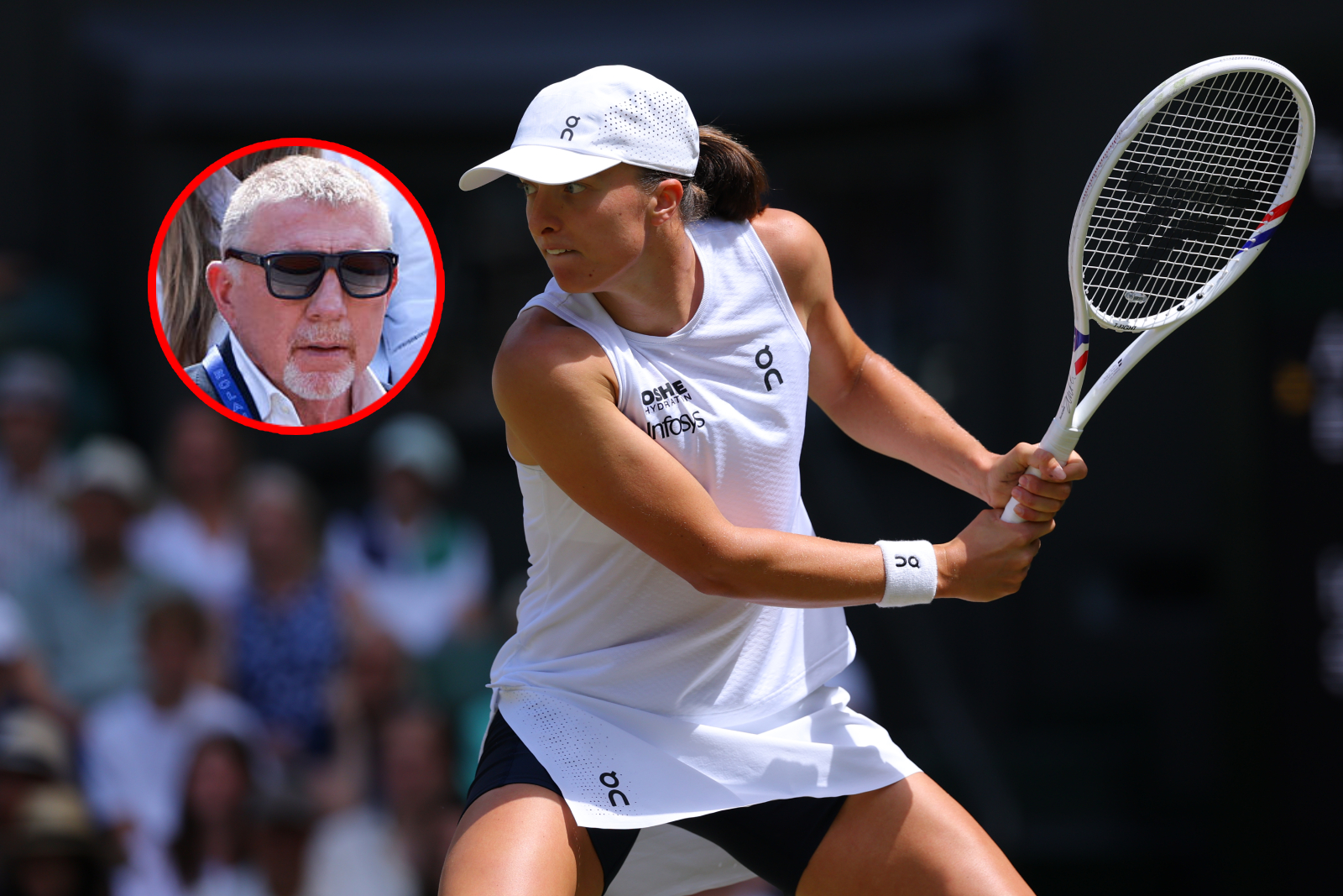 Boris Becker zaapelował do Świątek. Padły też słowa o Abramowicz