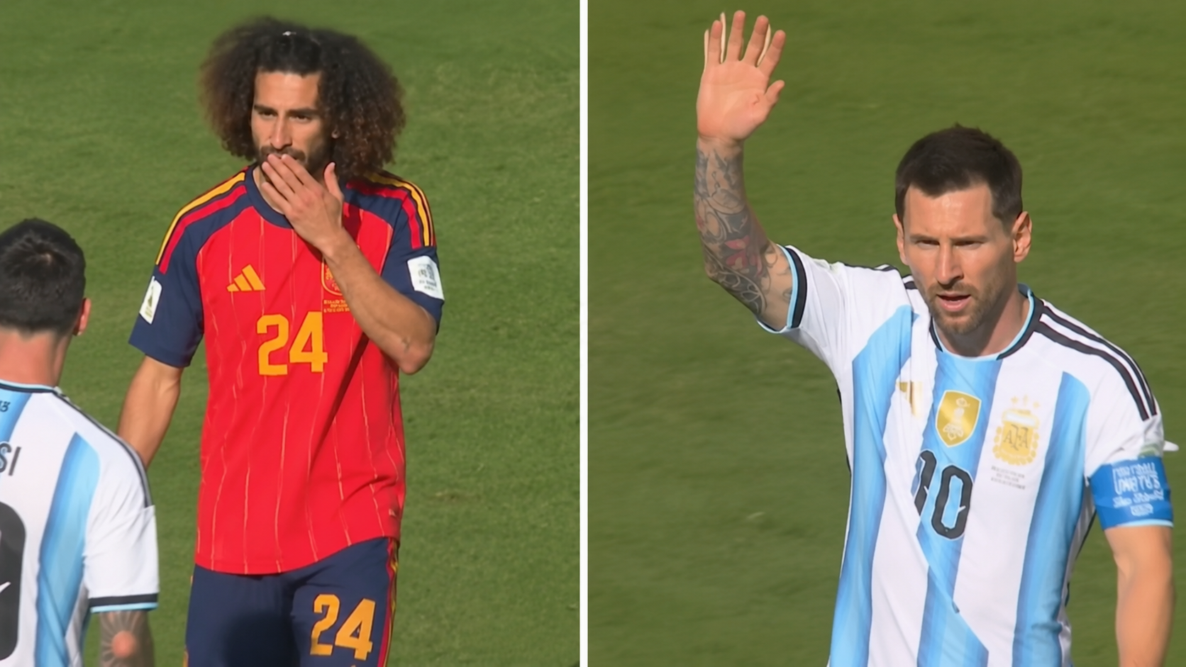 Messi doniósł na Hiszpana. Domagał się od arbitra czerwonej kartki