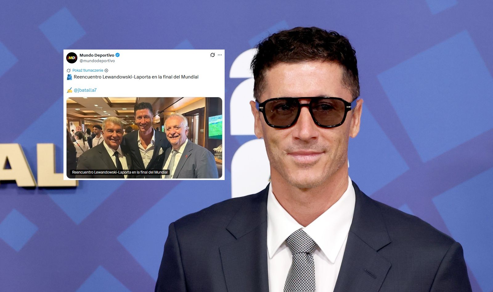 Zdjęcie z loży VIP. Wiadomo, kogo spotkał Lewandowski na finale