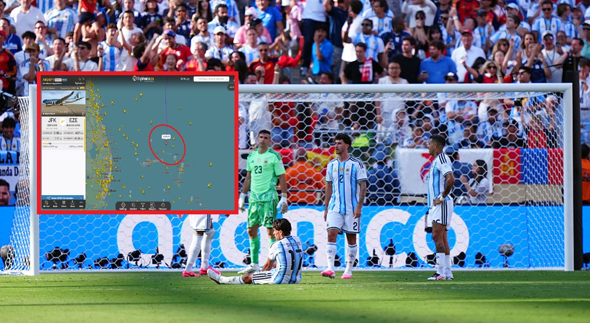 Argentina's squad flies home after World Cup final defeat — thousands track the flight