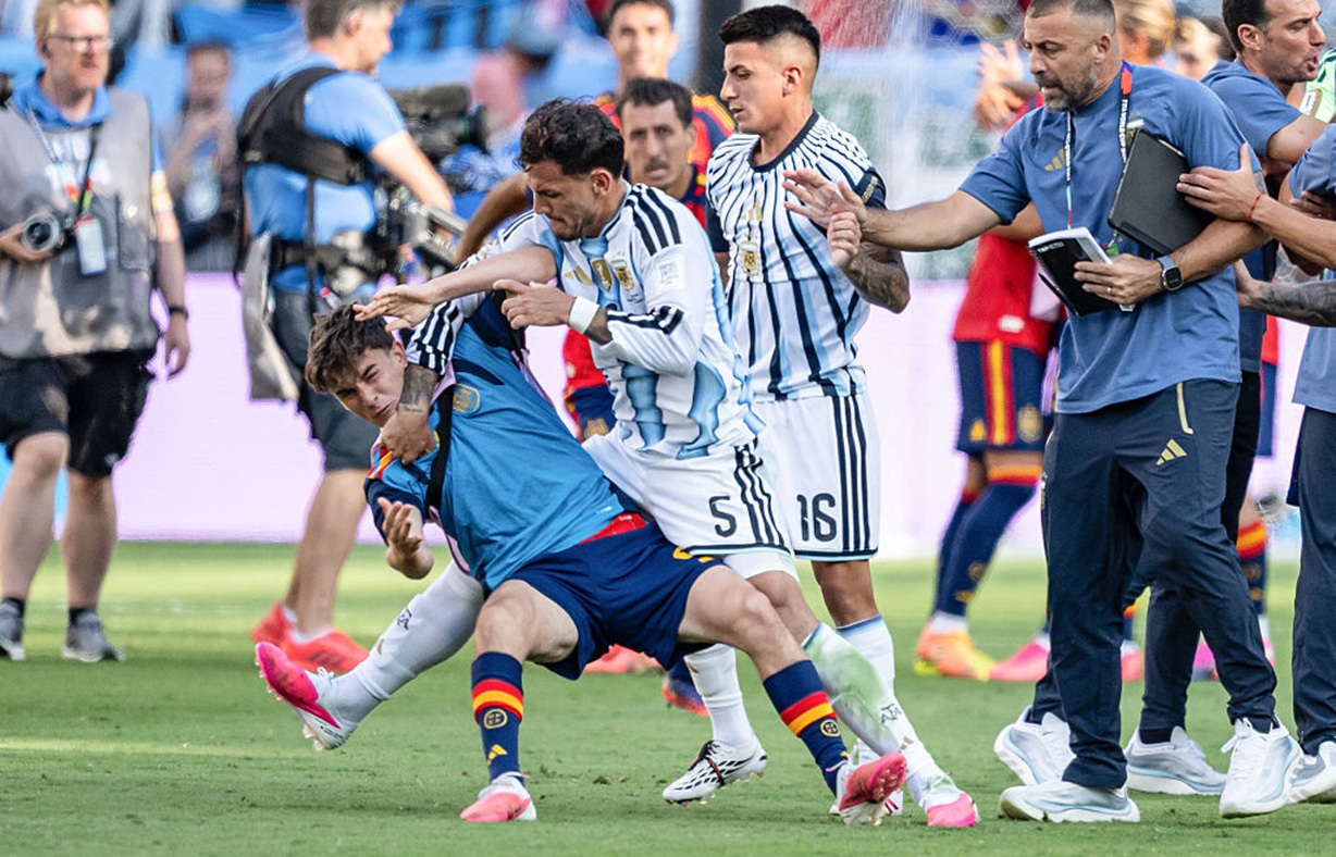 Gavi after 2026 World Cup final: Paredes should have been punished during the match