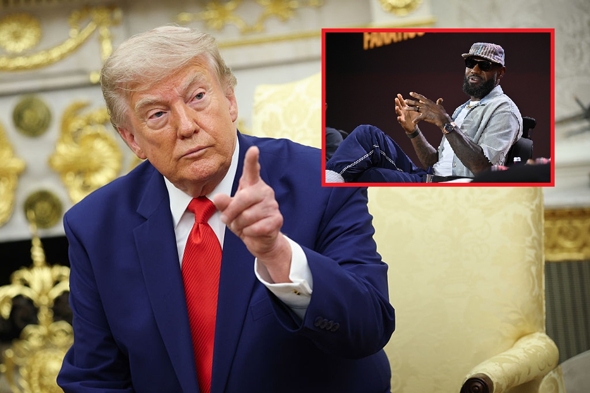 Donald Trump wypalił o LeBronie Jamesie. "Może jest rasistą"
