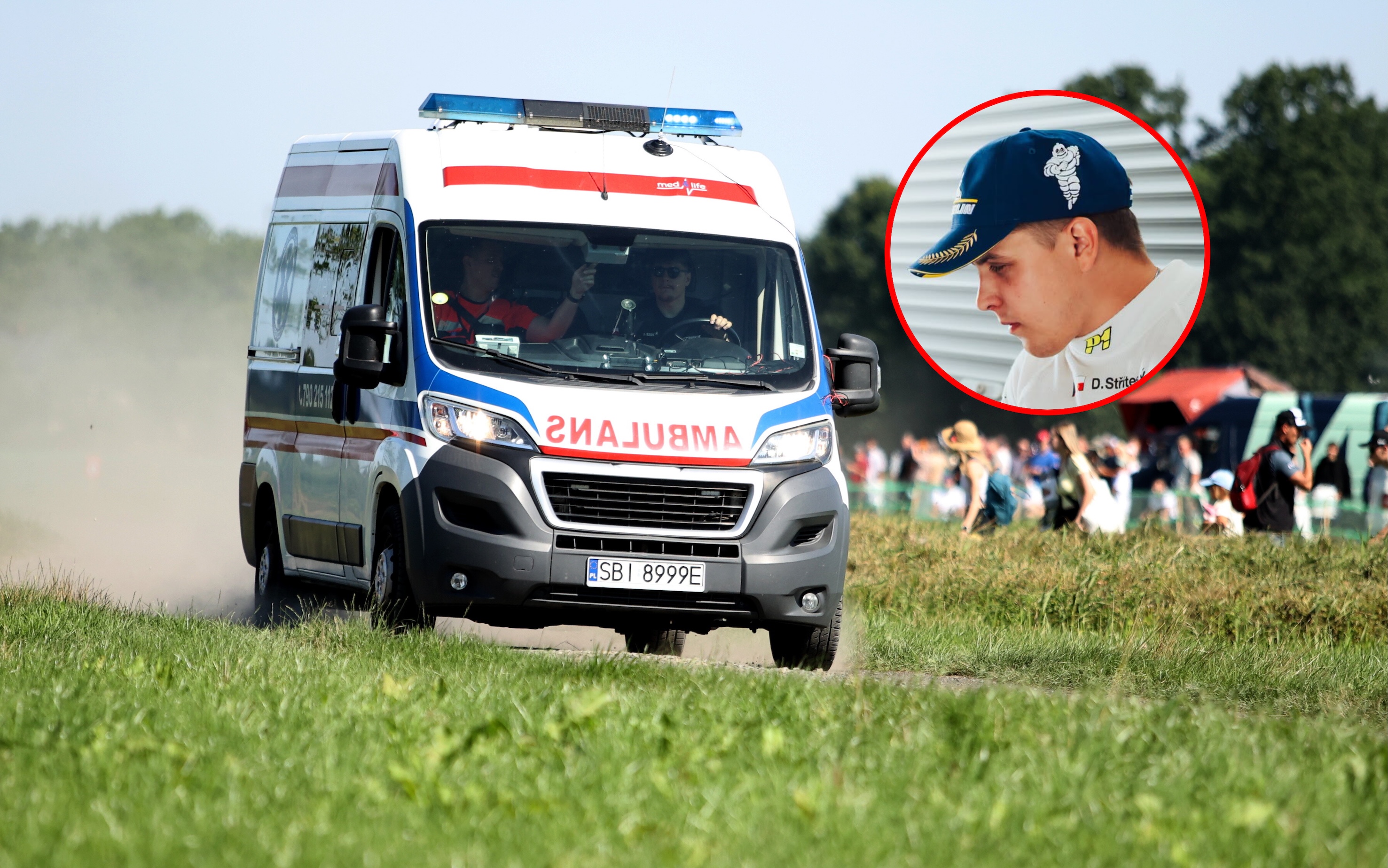 Polacy ruszyli na pomoc rywalowi po wypadku. "Opiekowali się nami do przyjazdu służb"
