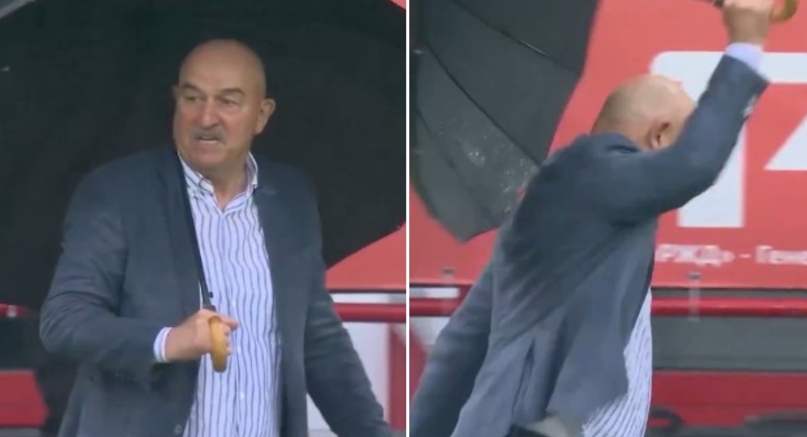 Furia byłego trenera Legii. Ta scena jest szeroko komentowana w Rosji