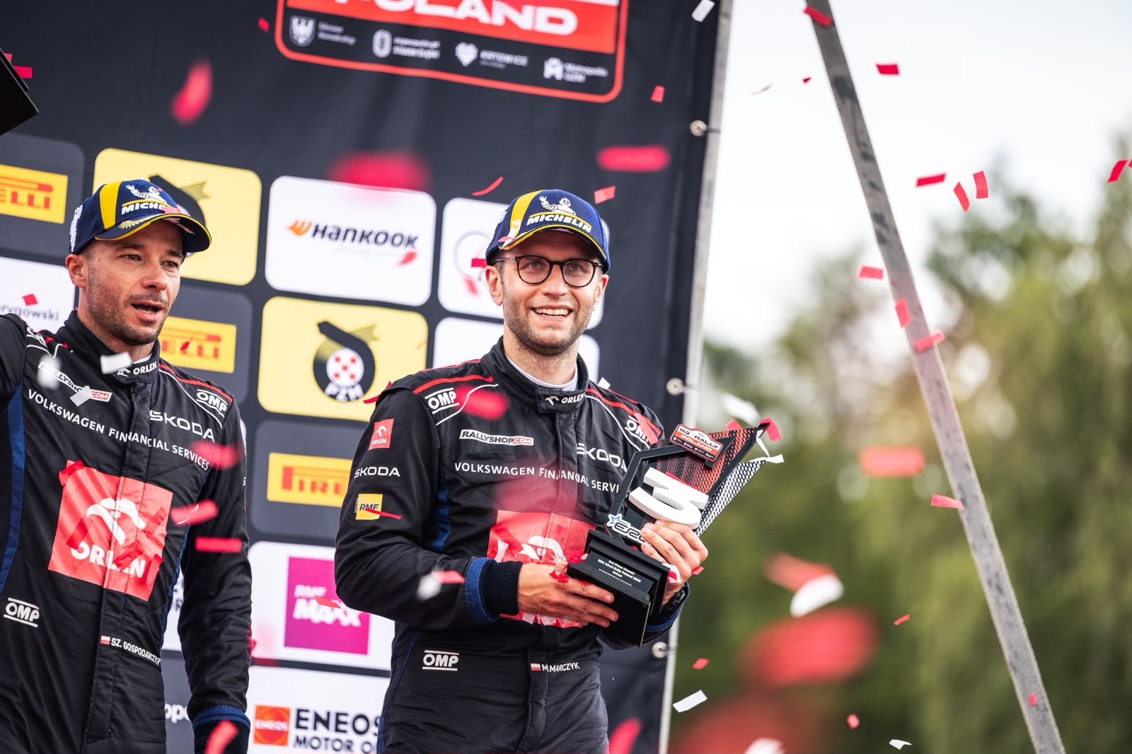 Marczyk trzeci w Rajdzie Polski. Wskoczył na podium mistrzostw Europy