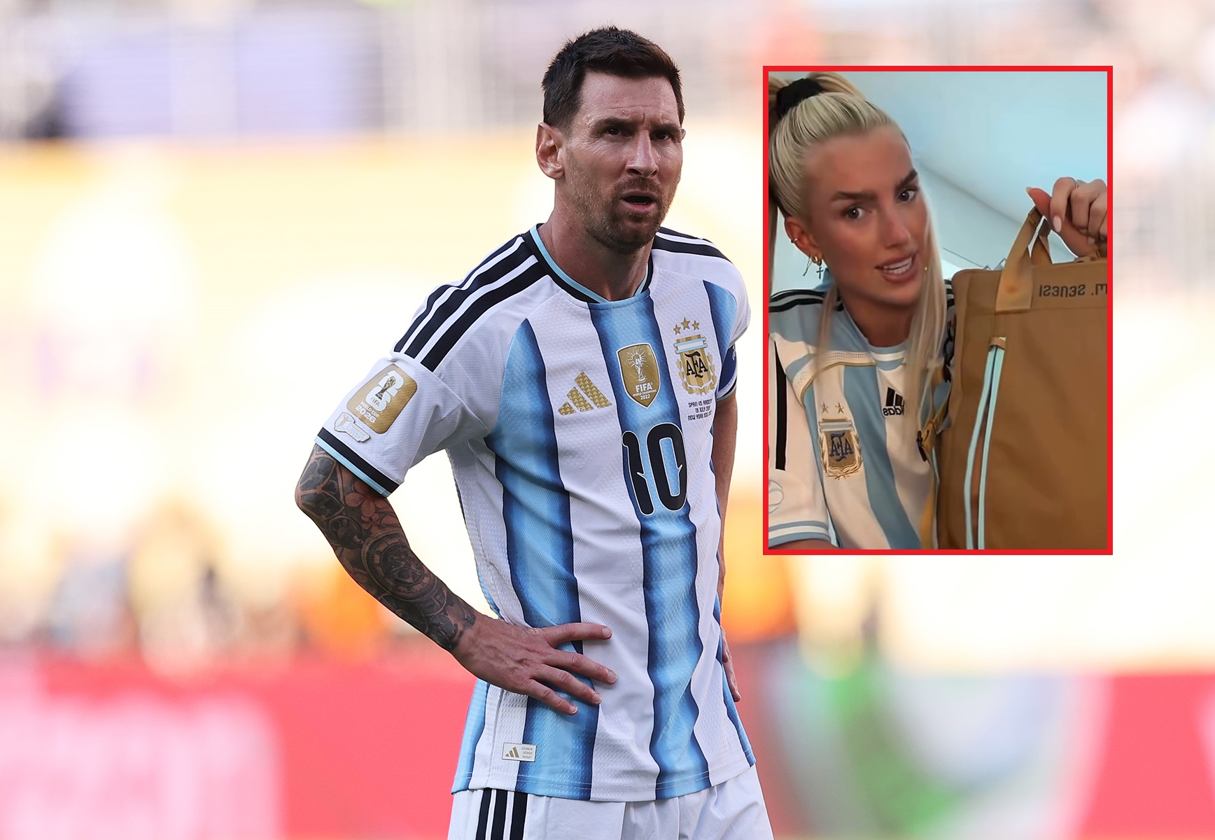 Messi dał prezenty kolegom z kadry. Wszystko pokazała