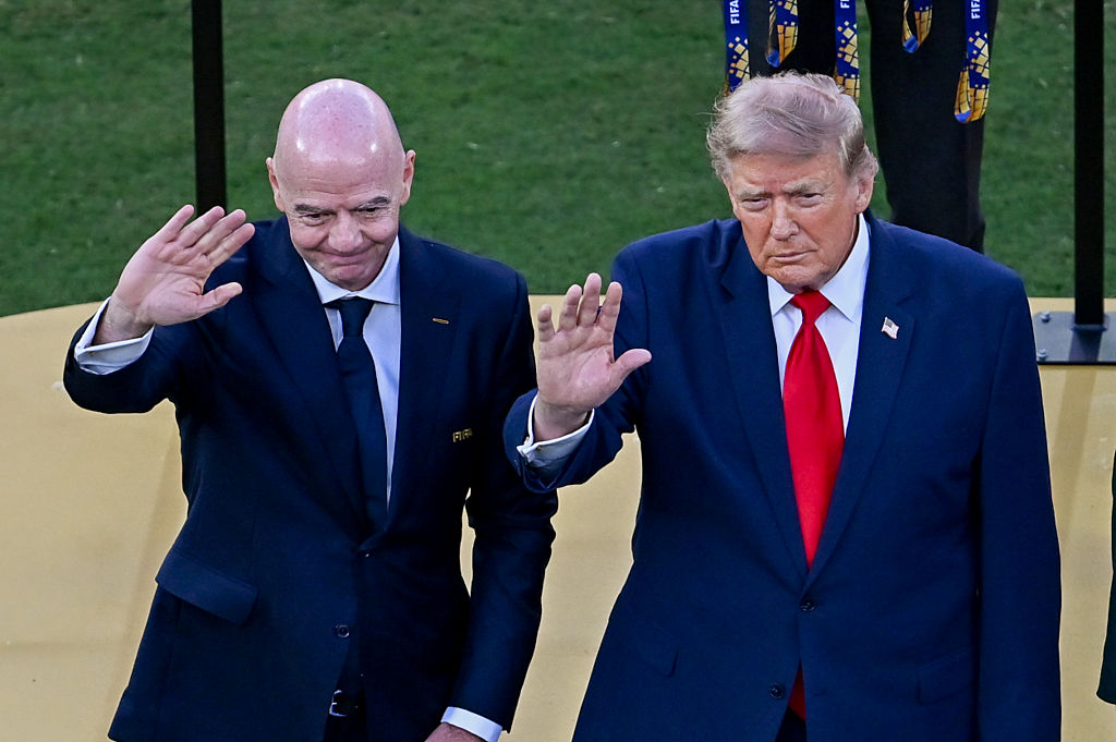 Zapytali Trumpa o Infantino. Odpowiedź była bardzo krótka