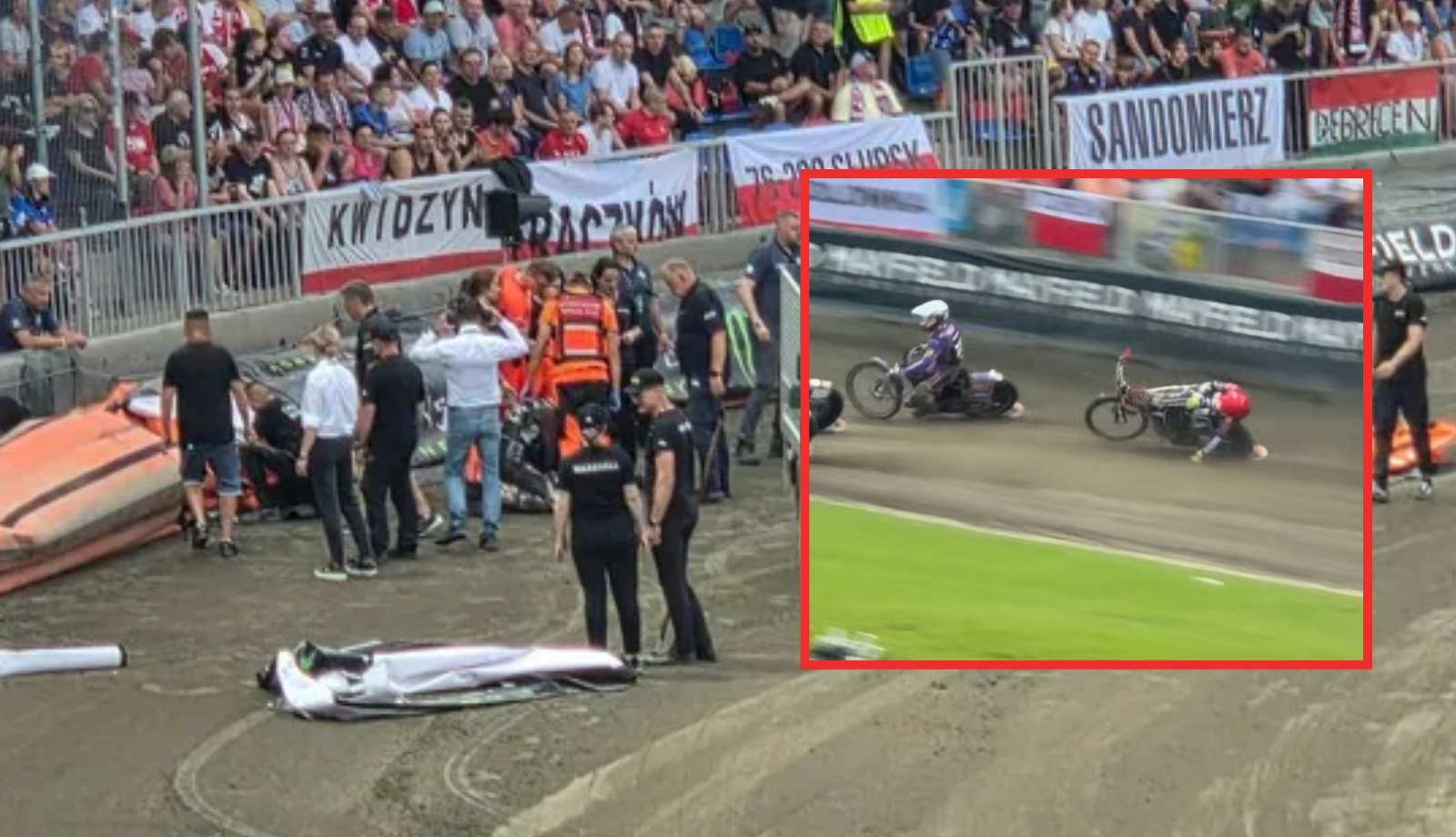 Żużel. Fatalny upadek Dominika Kubery podczas Grand Prix Polski w Łodzi!