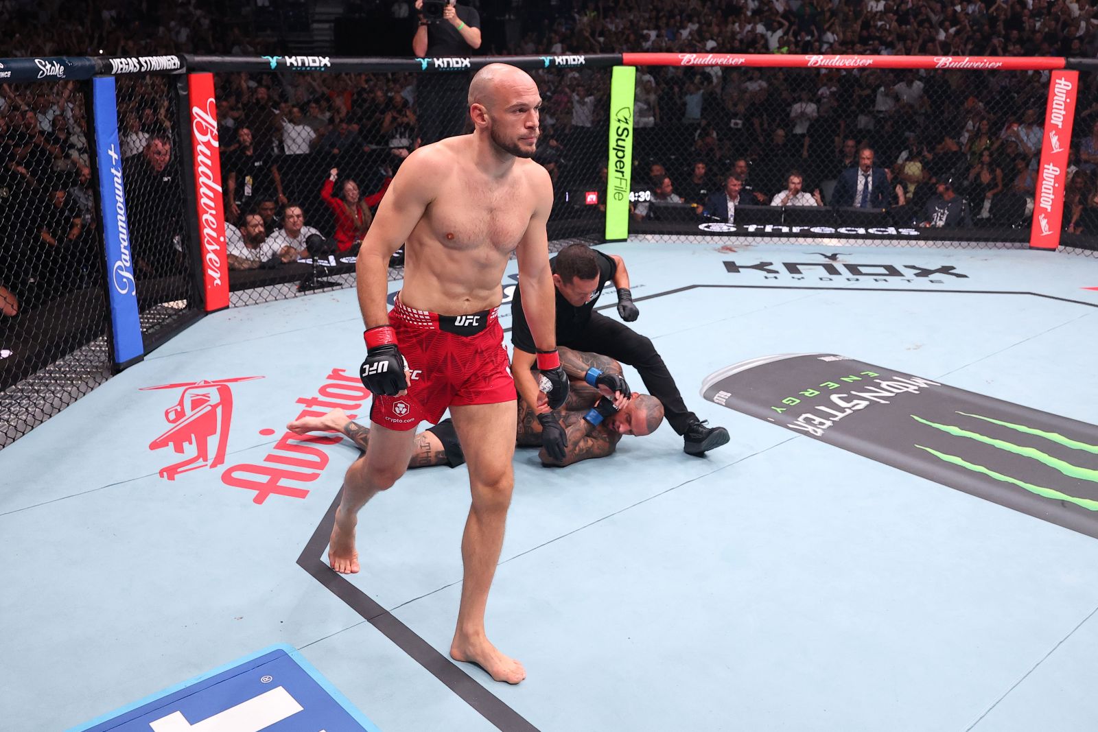 Piękny nokaut w walce wieczoru. Efektowne zakończenie gali UFC w Belgradzie