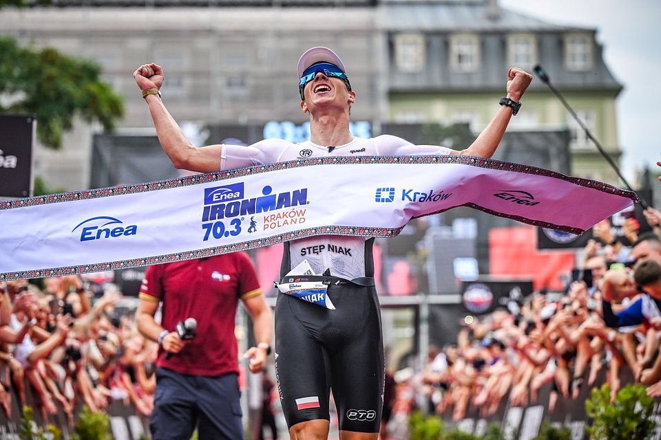 Królewski triathlon w Krakowie. Stępniak obronił tytuł Enea IRONMAN 70.3 Kraków