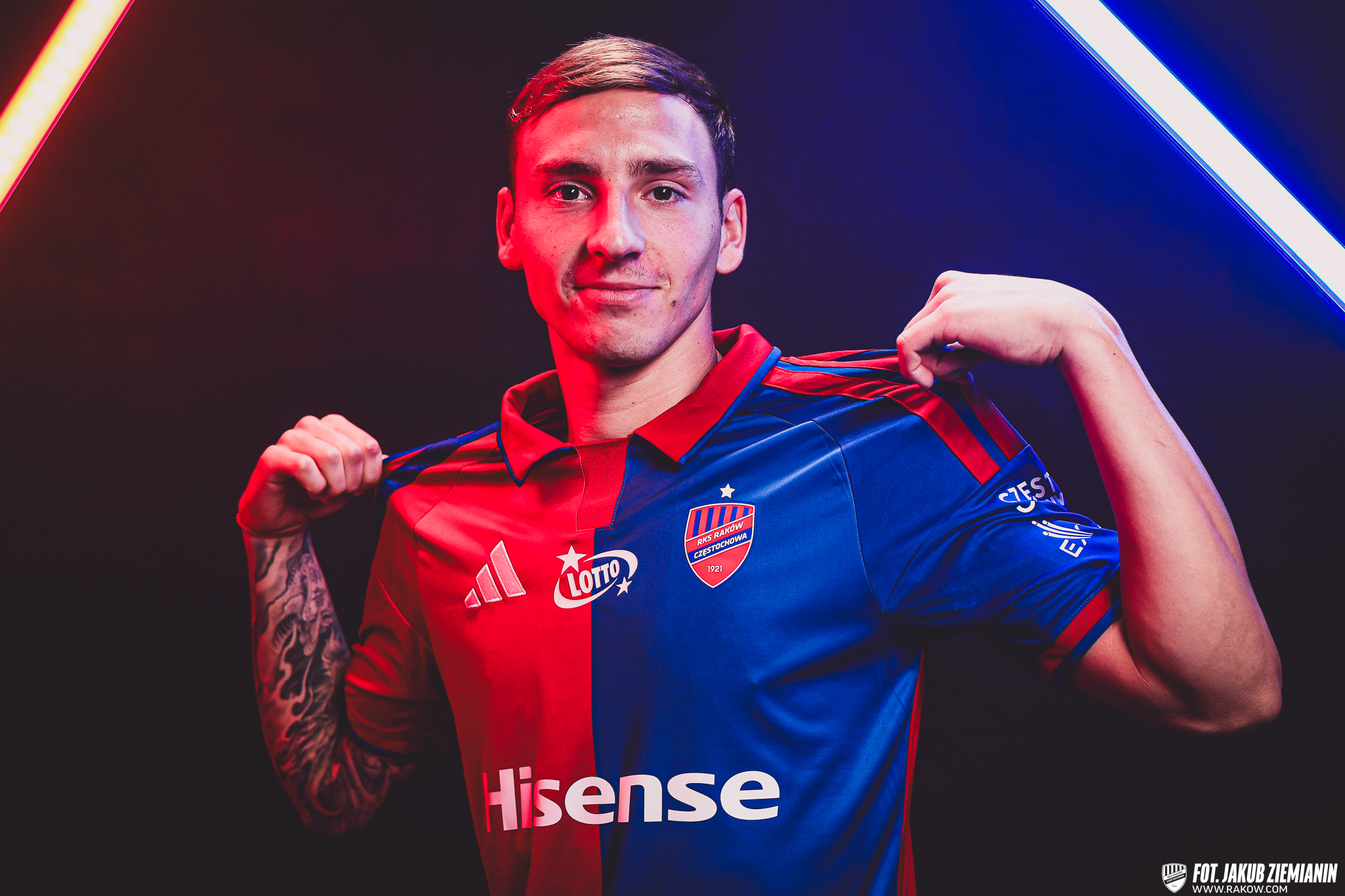 Ciekawy transfer Rakowa. To reprezentant Czarnogóry