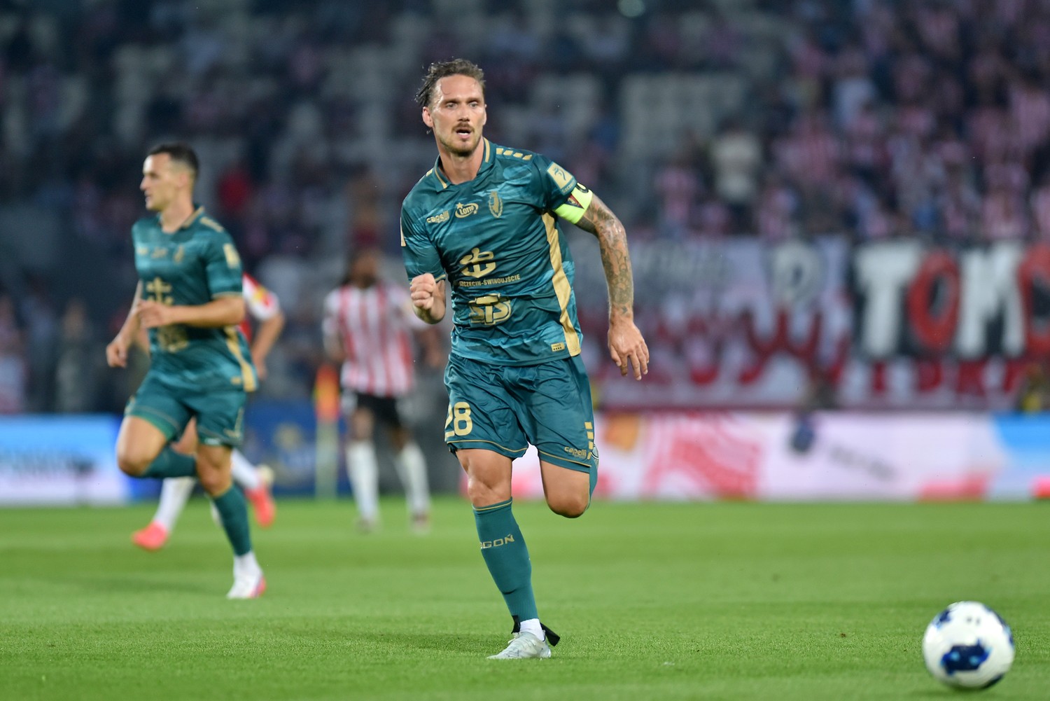 Lider Pogoni Szczecin opuści kolejny mecz. Trener liczył na jego powrót