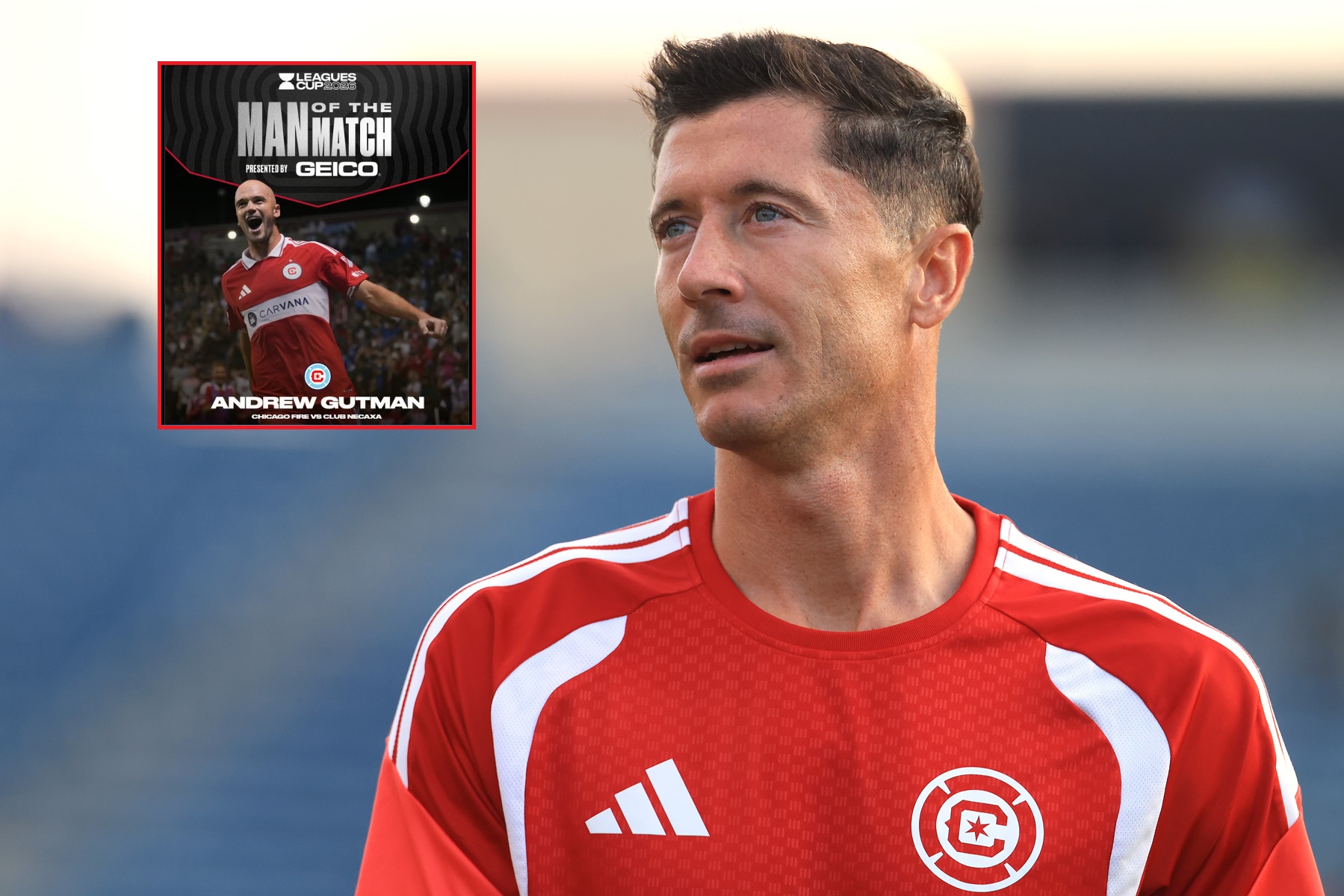 Nie Lewandowski. Oto, kto został piłkarzem meczu Chicago Fire