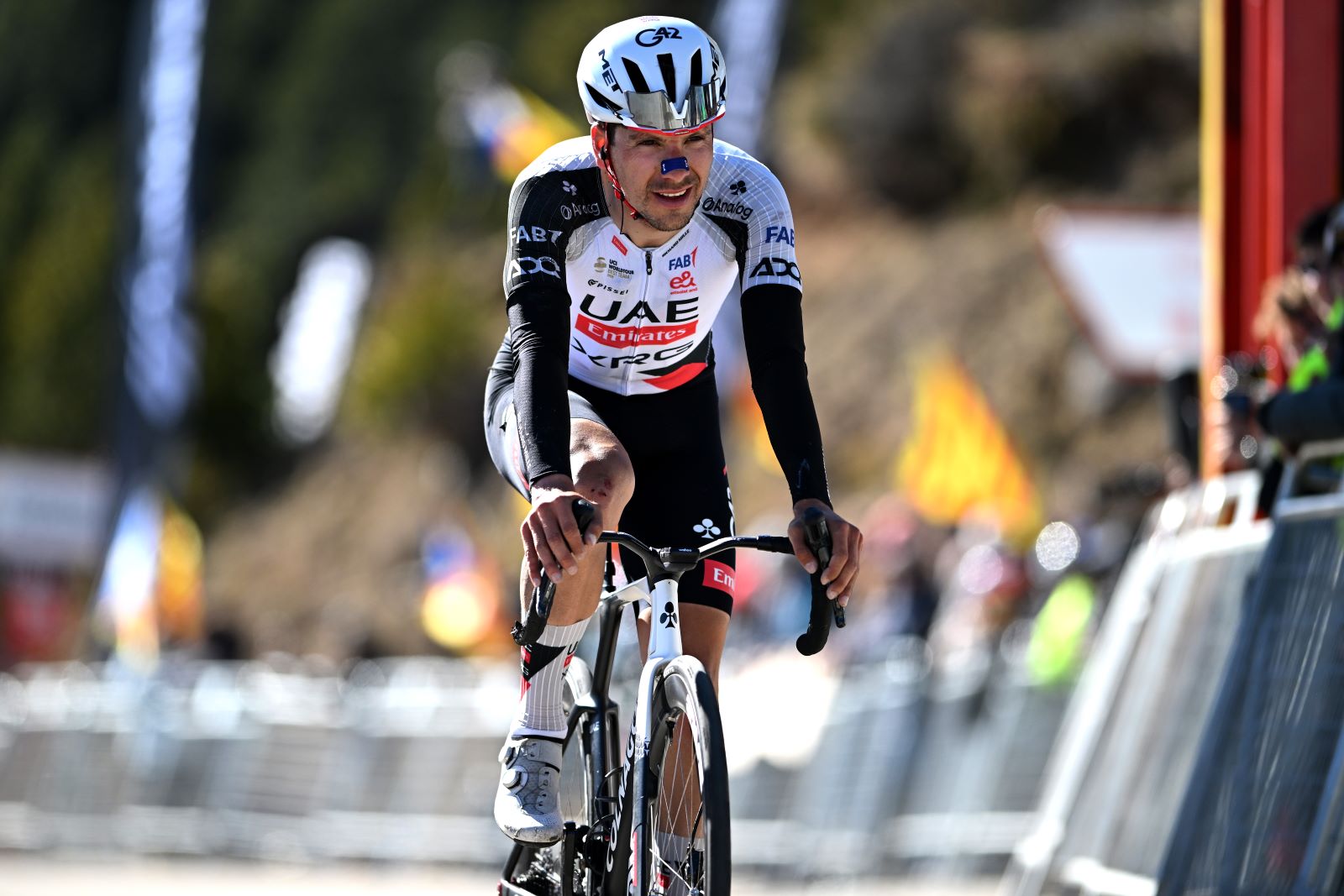 Faworyt wycofał się z Tour de Pologne. To efekt kraksy