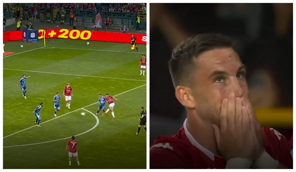 Reakcja mówi wszystko. Pierwszy gol Rodado w Ekstraklasie