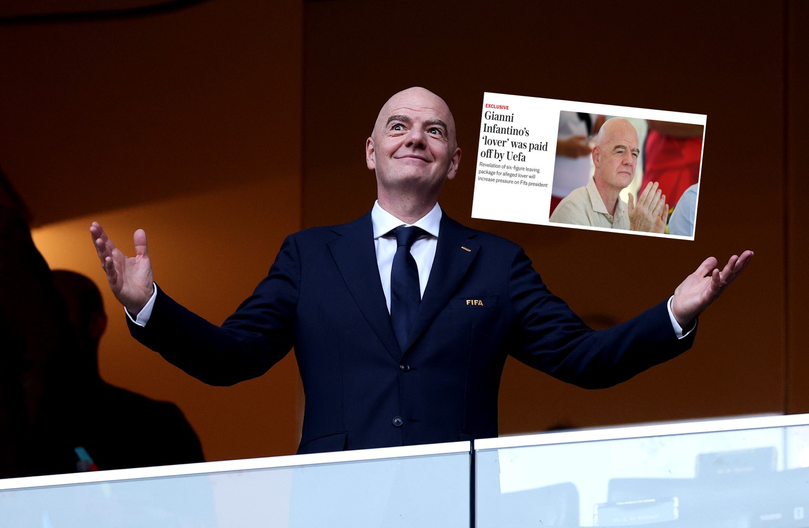 Aż huczy od plotek ws. Infantino. Ujawnili, iż miał romans. A to nie wszystko