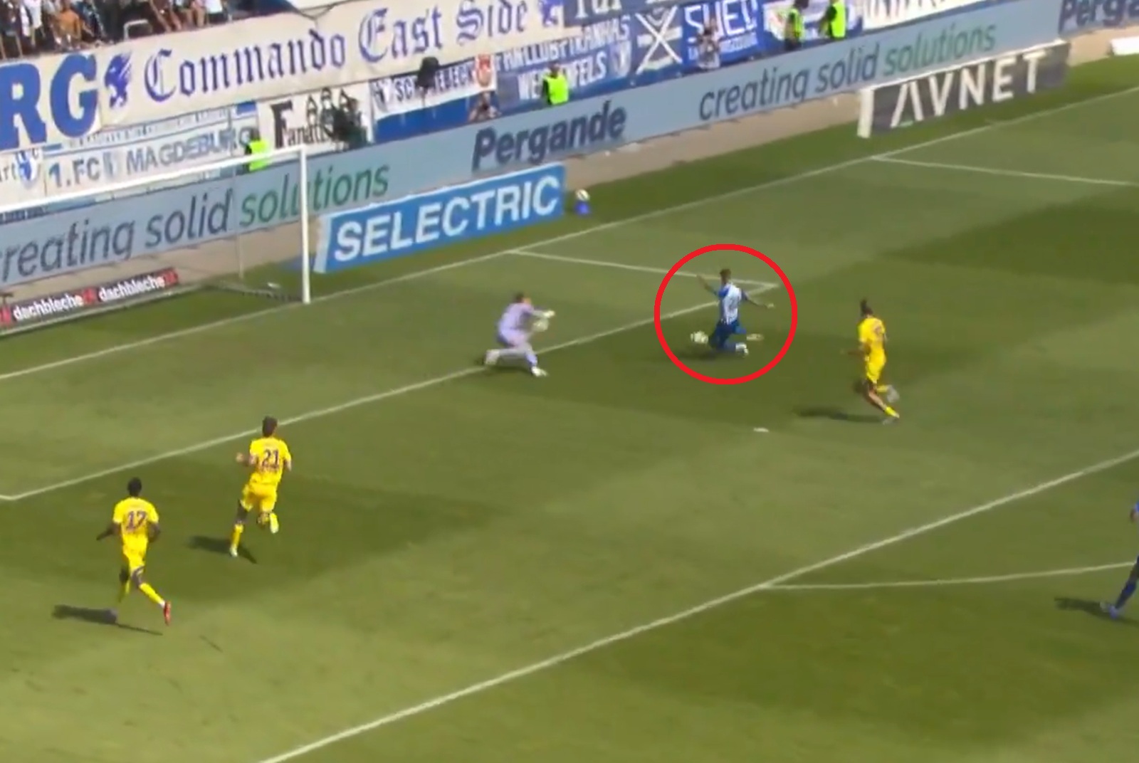 Miazga w 2.Bundeslidze. Honorowy gol reprezentanta Polski