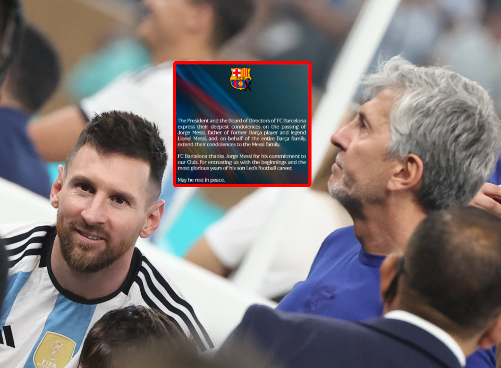 Barcelona reaguje na śmierć ojca Messiego. Jest także komunikat Realu