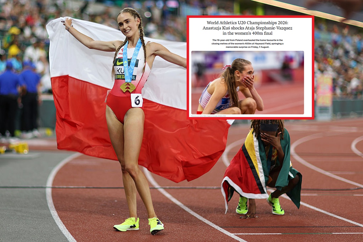 Światowy portal zachwycony Anastazją Kuś. "Zszokowała"