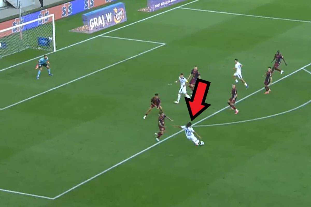 Piękny gol w Ekstraklasie. Taka bramka na otarcie łez