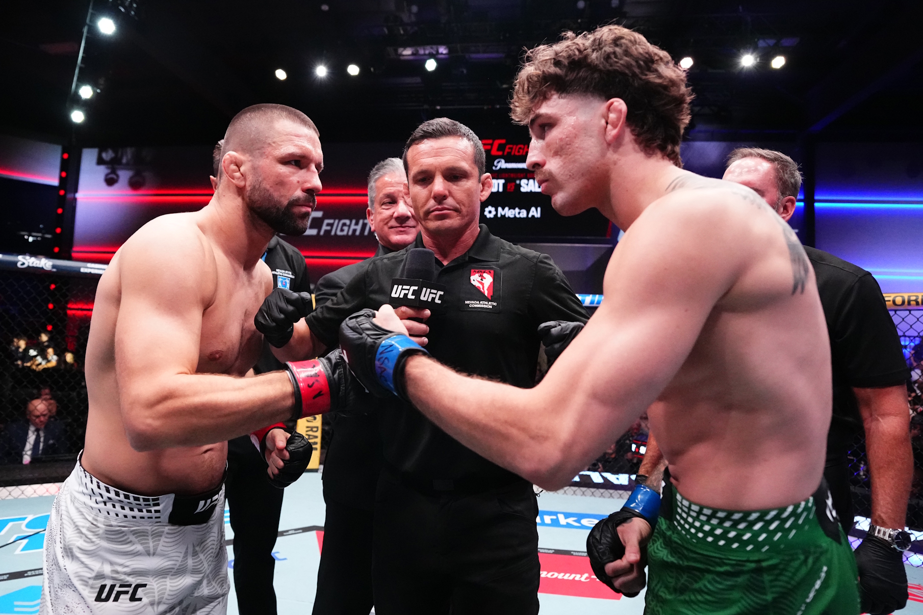 Walka Gamrota na gali UFC w Las Vegas trwała niecałą rundę