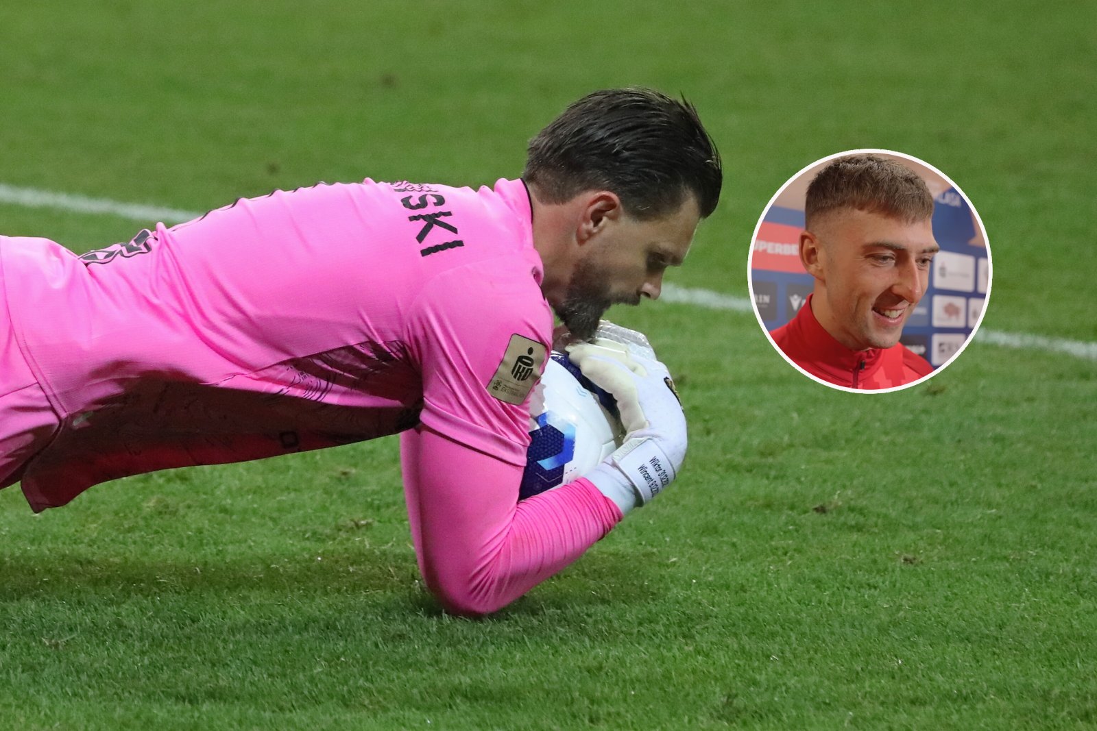 Rehabilitacja napastnika Widzewa. Co Drągowski zaproponował kolegom?